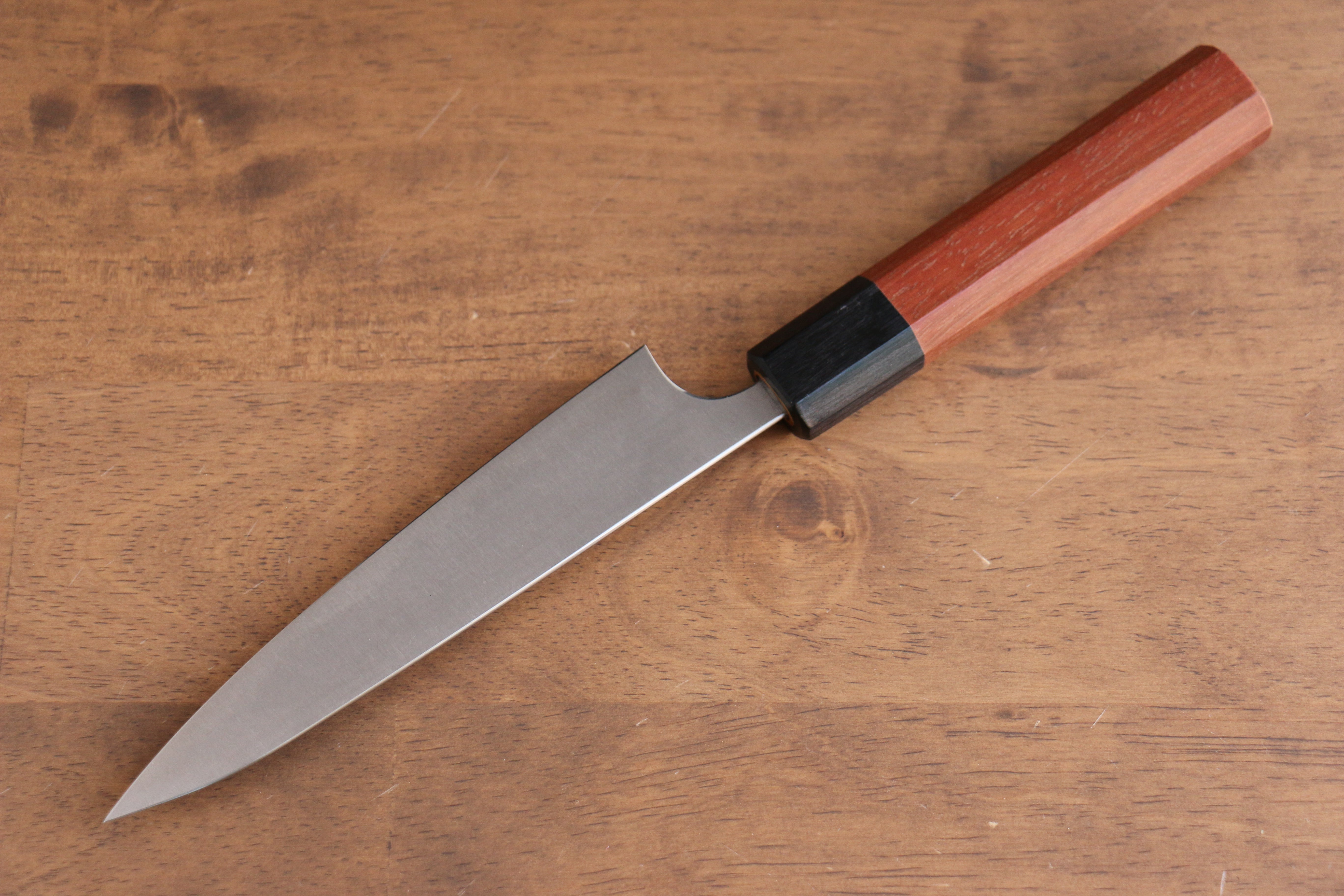 柴田崇行 甲鐵 超級青鋼 多用途小刀 135mm Jarrah 握把 - 清助刃物