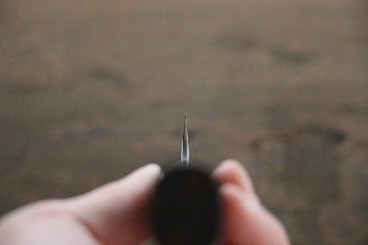 黑崎 優 超級青鋼 鎚目 多用途小刀 150mm - 清助刃物