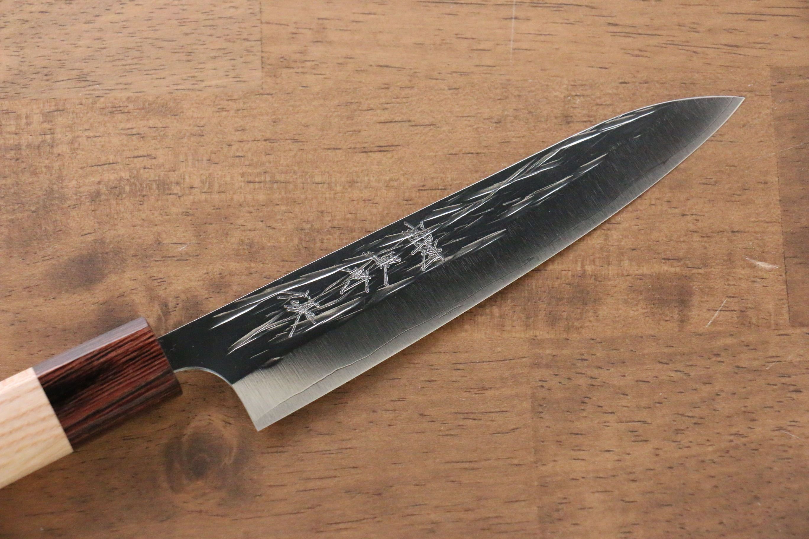 黑崎 優 樹冰 SG2 鎚目 多用途小刀 150mm 櫸木 握把 - 清助刃物