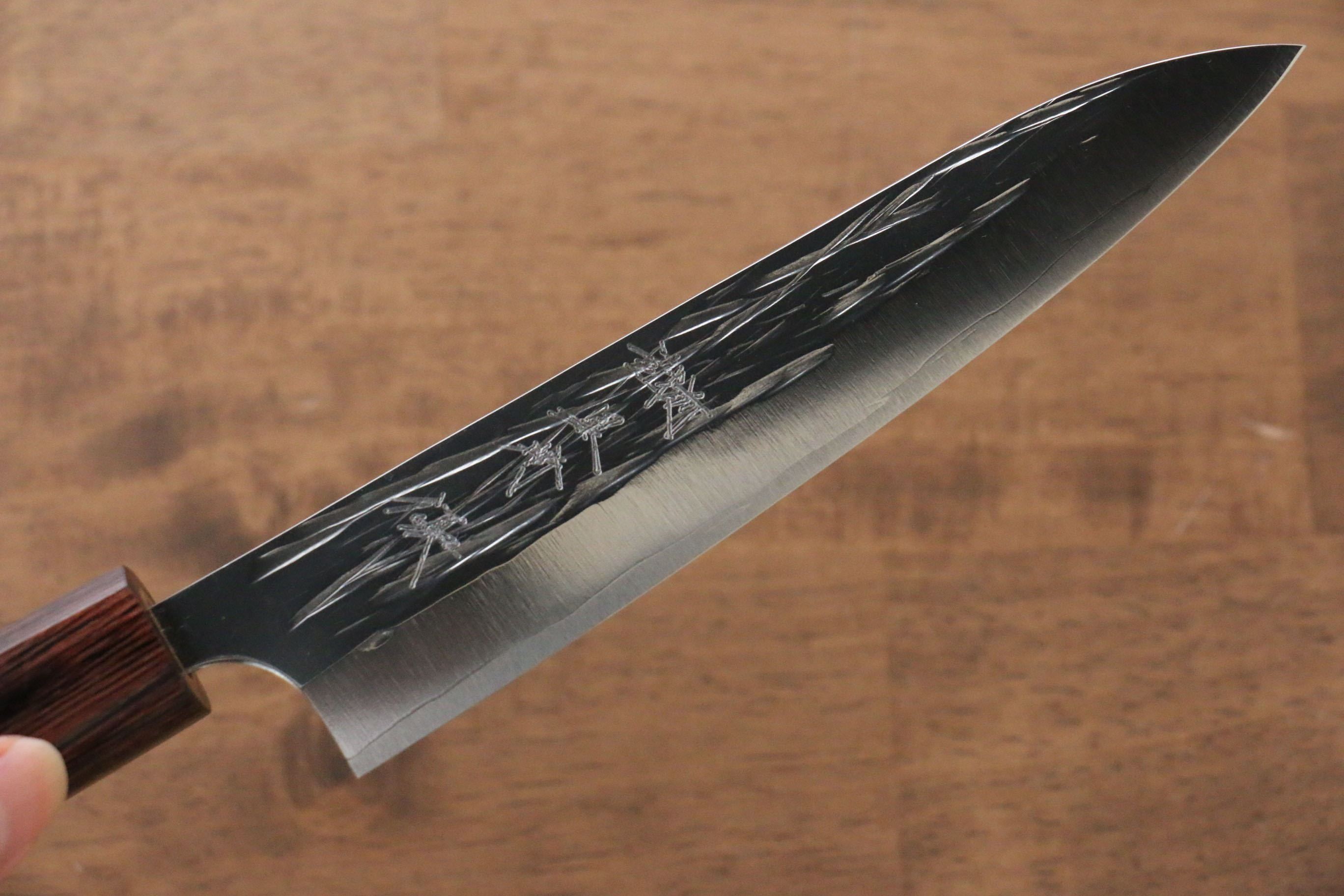 黑崎 優 樹冰 SG2 鎚目 多用途小刀 150mm 櫸木 握把 - 清助刃物