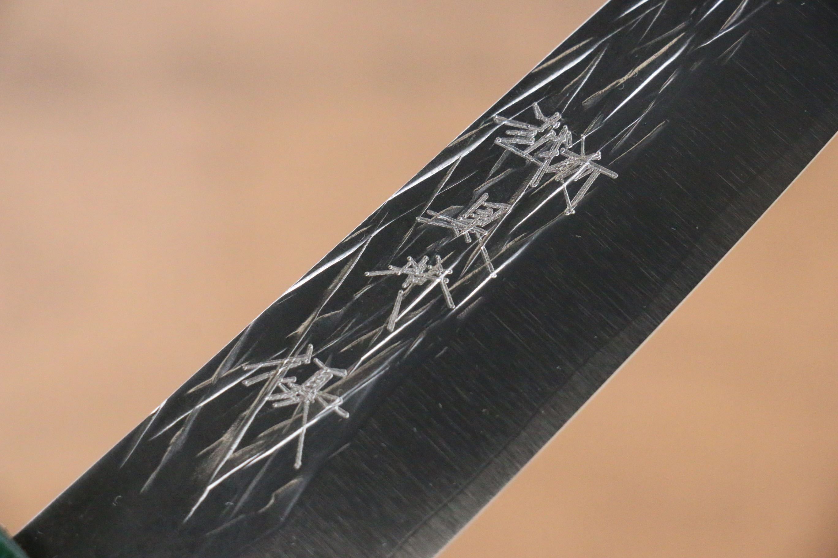 黑崎 優 樹冰 SG2 鎚目 多用途小刀 150mm 紫檀木 握把 - 清助刃物