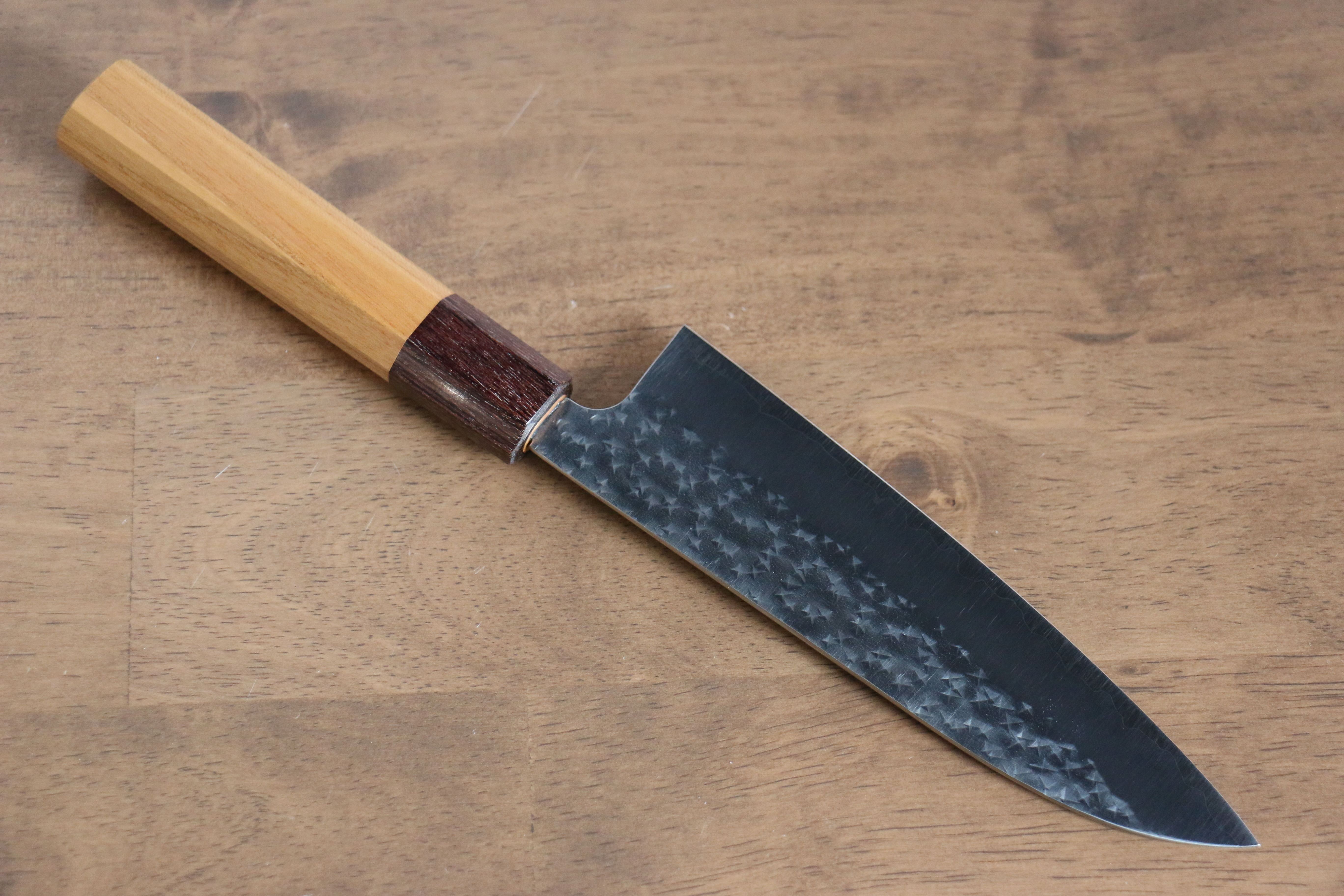 黑崎 優 閃光 SG2 鎚目 小三德刀 150mm 櫸木 握把 - 清助刃物