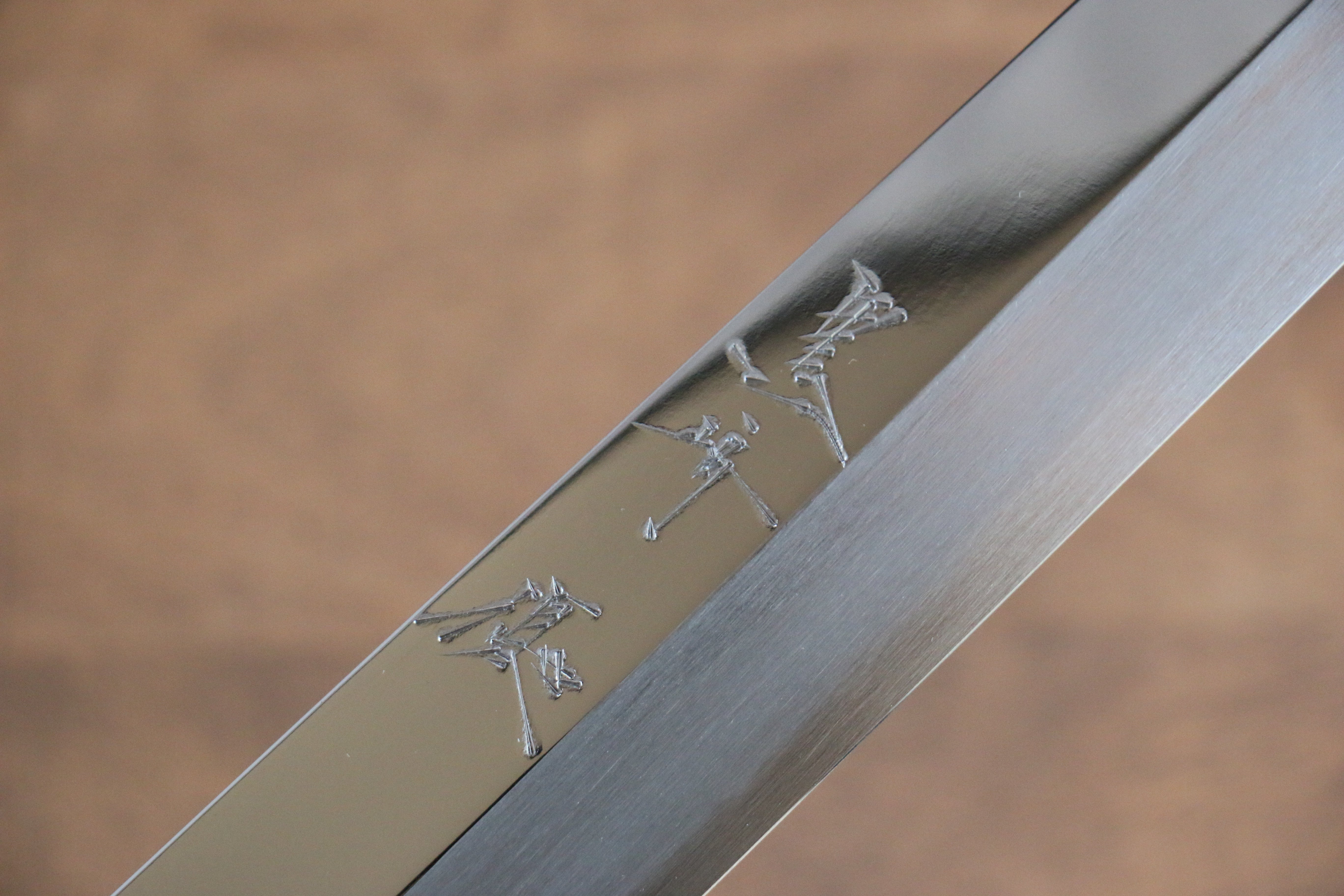 黑崎 優 青鋼二號 鏡面處理 柳刃 270mm 花梨木 握把 - 清助刃物
