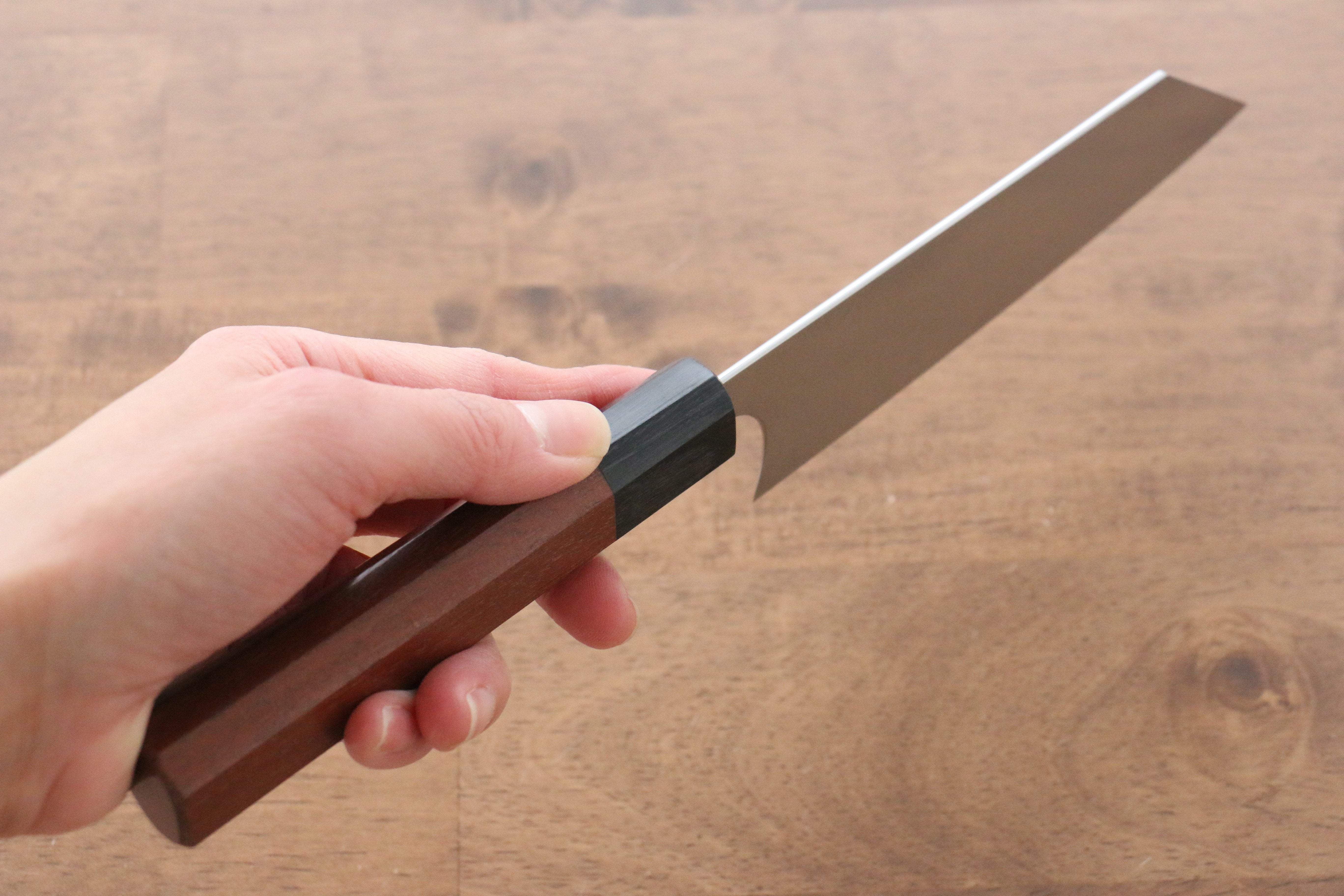 柴田崇行 甲鐵 SG2 小文化刀 140mm Jarrah 握把 - 清助刃物