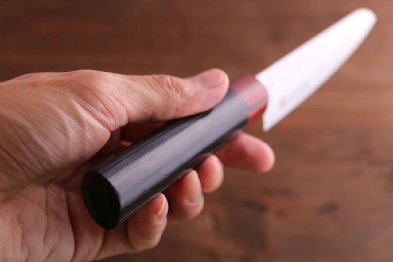 伊勢屋 VG10 大馬士革紋 多用途小刀 150mm 握把 - 清助刃物