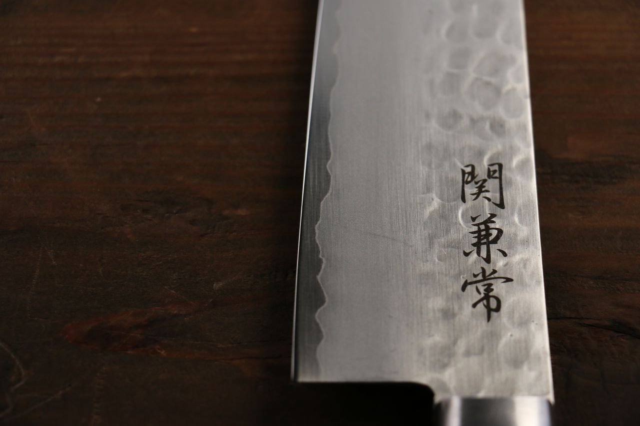 兼常 VG1 鎚目 三德刀 165mm 桃花心木 握把 - 清助刃物