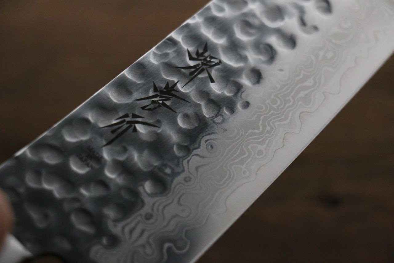 堺 孝行 VG10 17層大馬士革紋 牛刀 240mm - 清助刃物