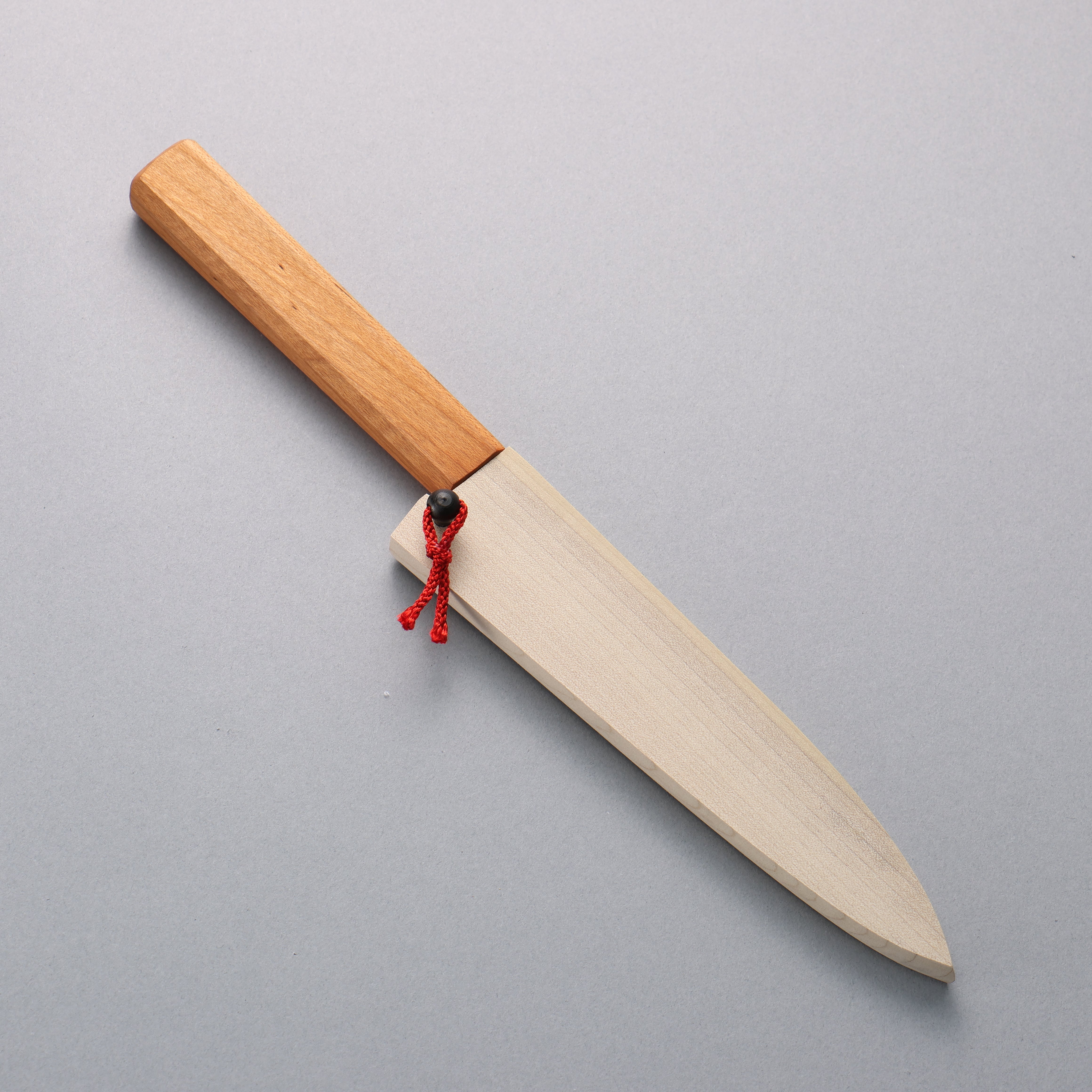 景清 極上 白鋼二號 多用途小刀 150mm 櫻桃木 握把 附刀鞘 - 清助刃物