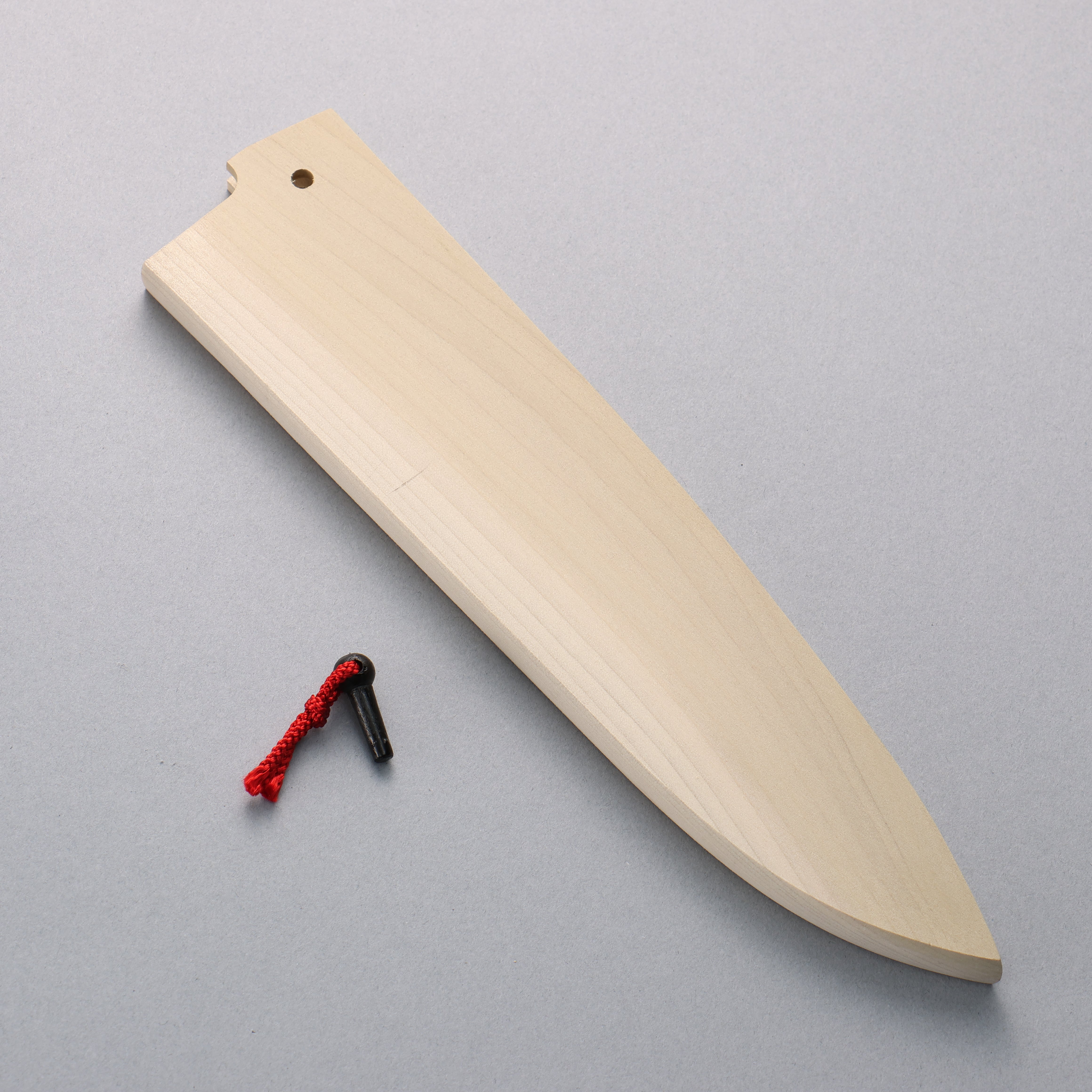 景清 極上 白鋼二號 牛刀 210mm 櫻桃木 握把 附刀鞘 - 清助刃物
