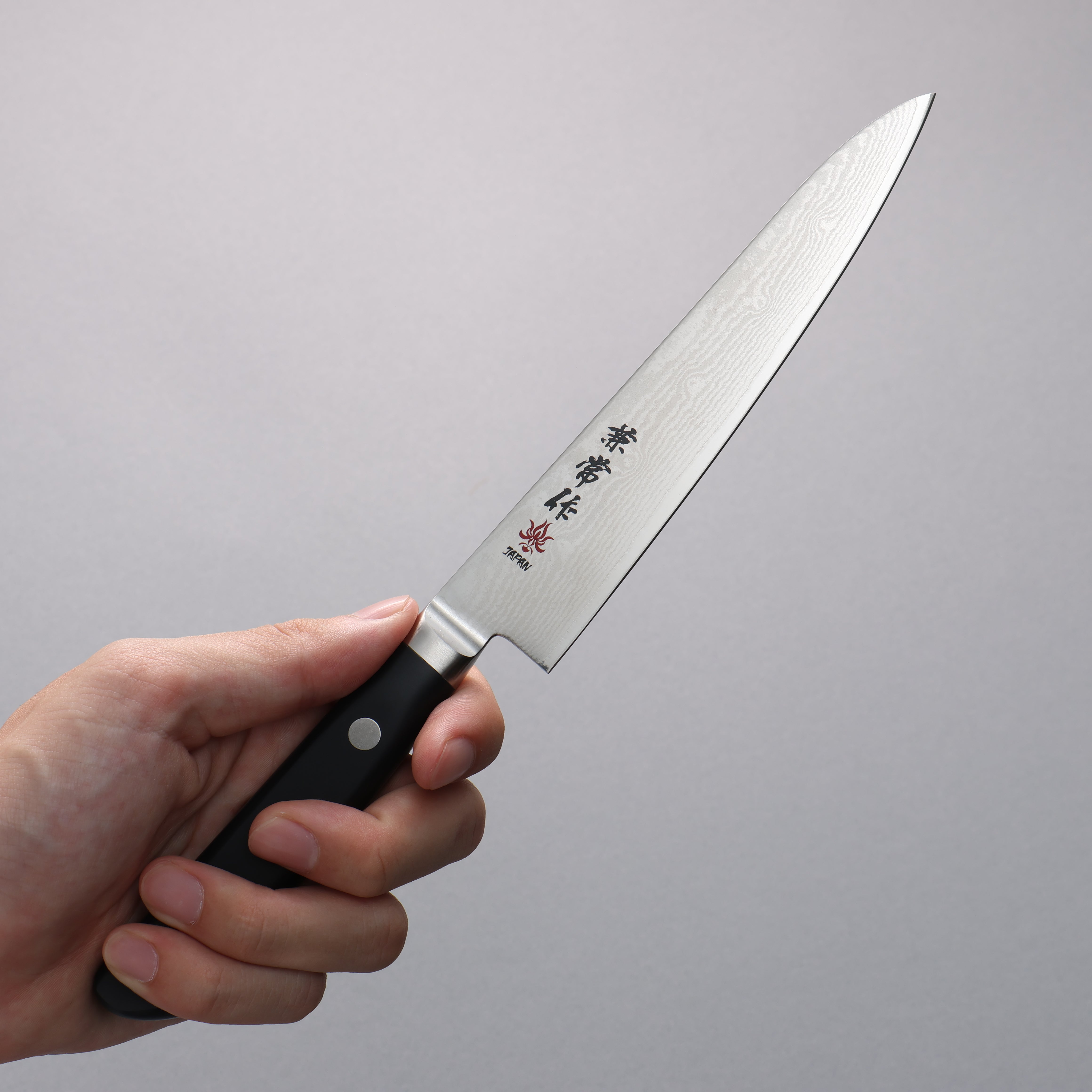 兼常 VG10 33層 大馬士革紋 多用途小刀 150mm 塑膠 握把 - 清助刃物