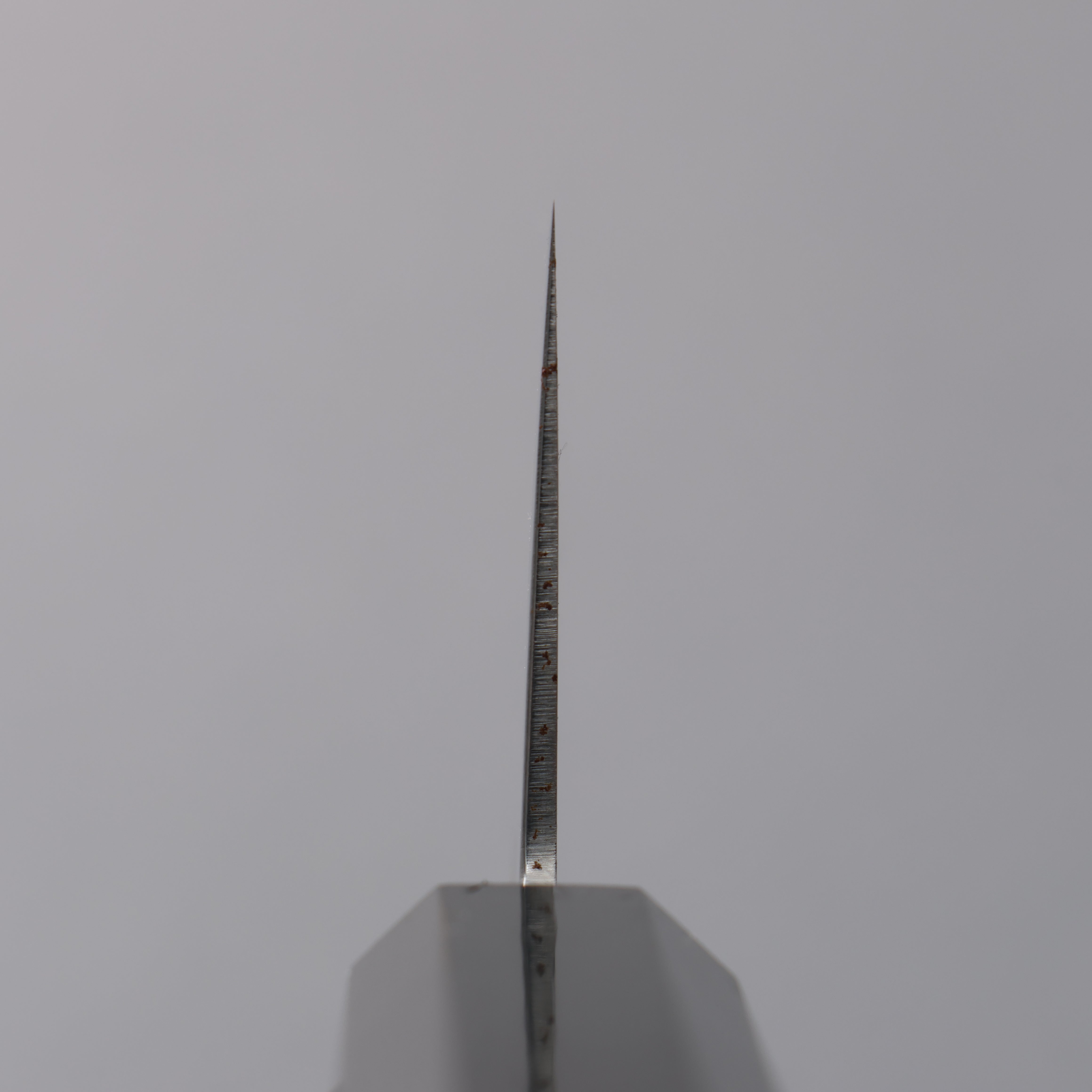 寬丈 VG10 大馬士革紋 牛刀 240mm 深藍金漆塗 握把 - 清助刃物