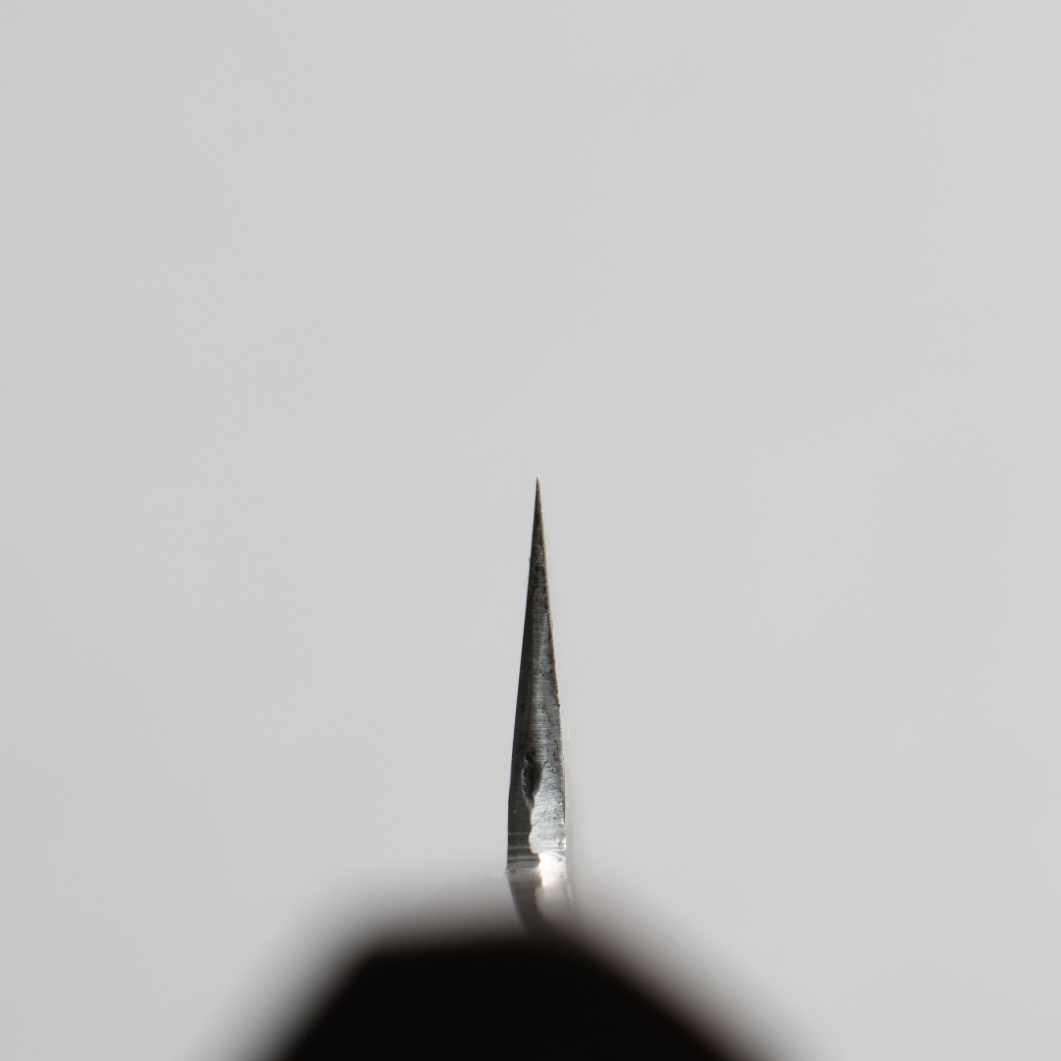 田中 誠貴 鐵火 青鋼二號 黑打 鎚目 (角) 切付多用途小刀 150mm 核桃木 握把 - 清助刃物