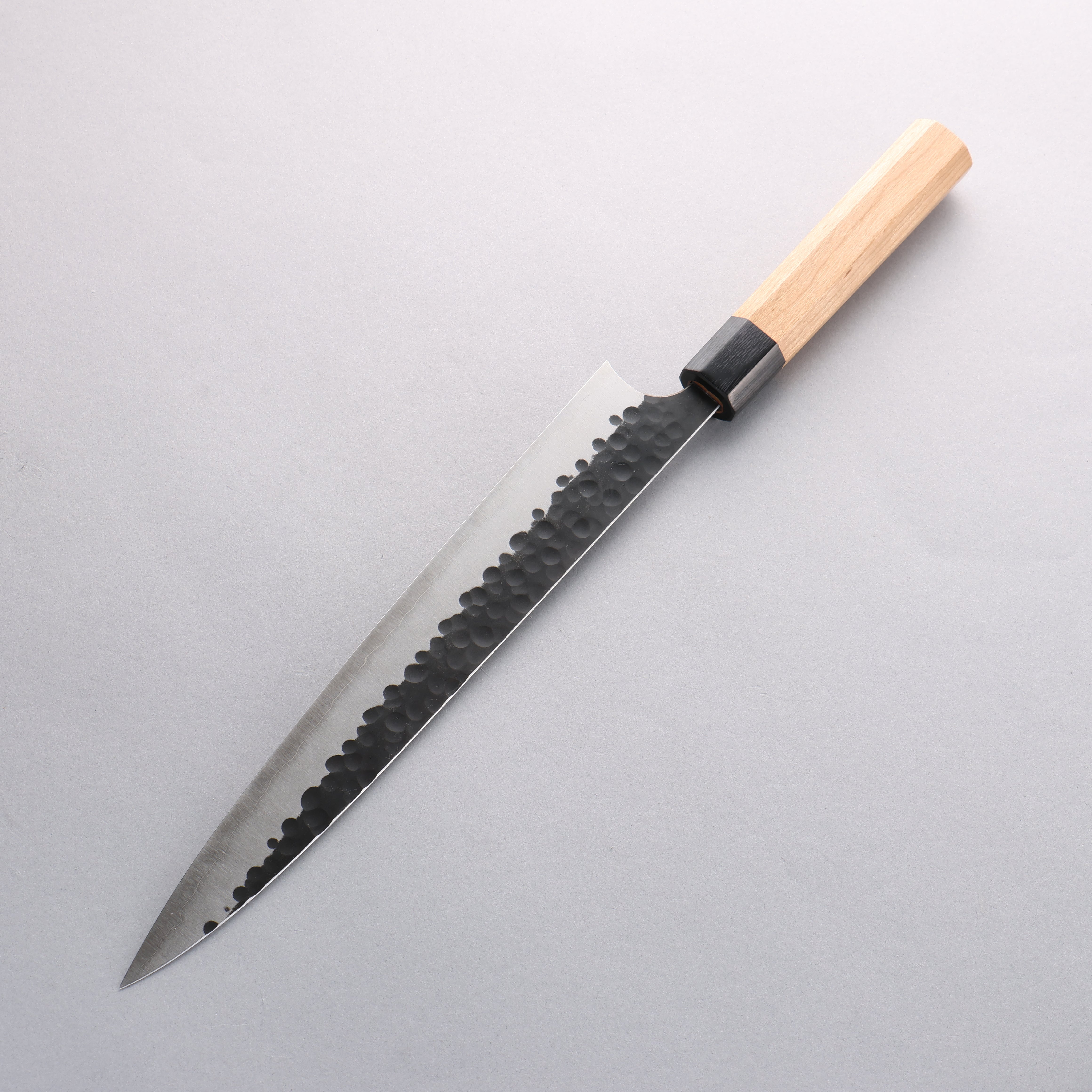 昌景 小石 超級青鋼 黑打 筋引 270mm 美國櫻桃木 握把 - 清助刃物