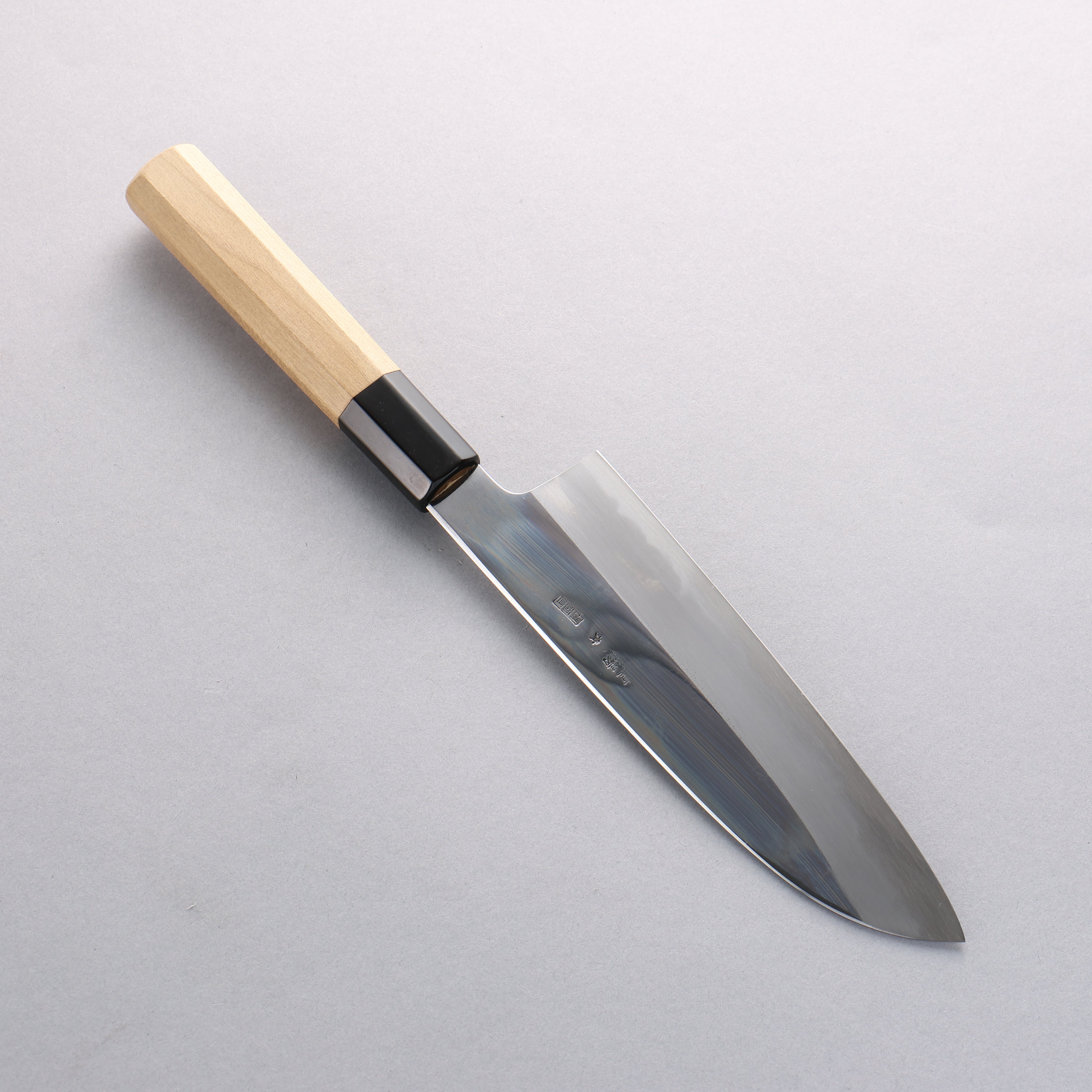 重陽 青鋼一號 鏡面處理 三德刀 180mm - 清助刃物