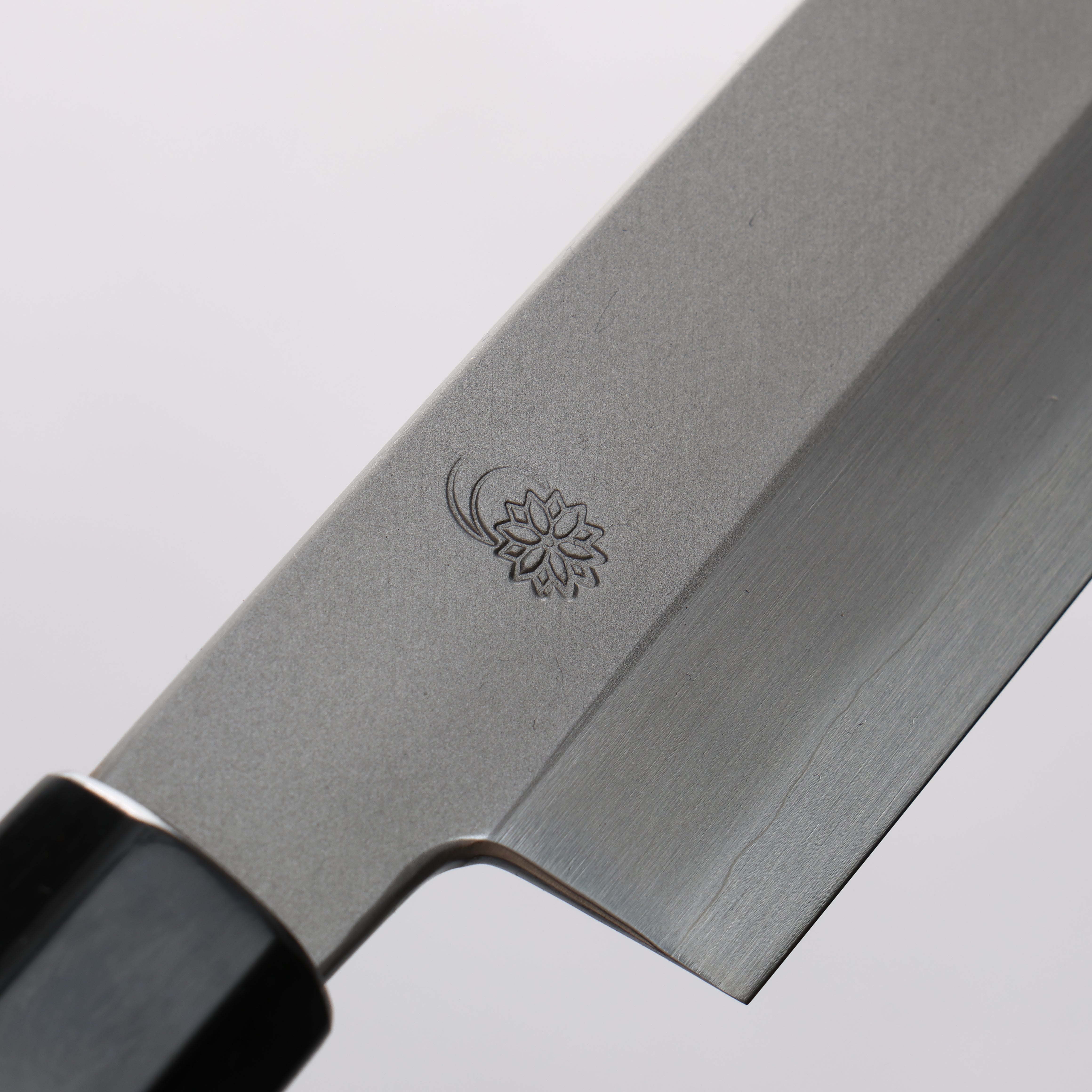 菊月 銀三鋼 Bokashi 柳刃 300mm 木蘭 握把 - 清助刃物