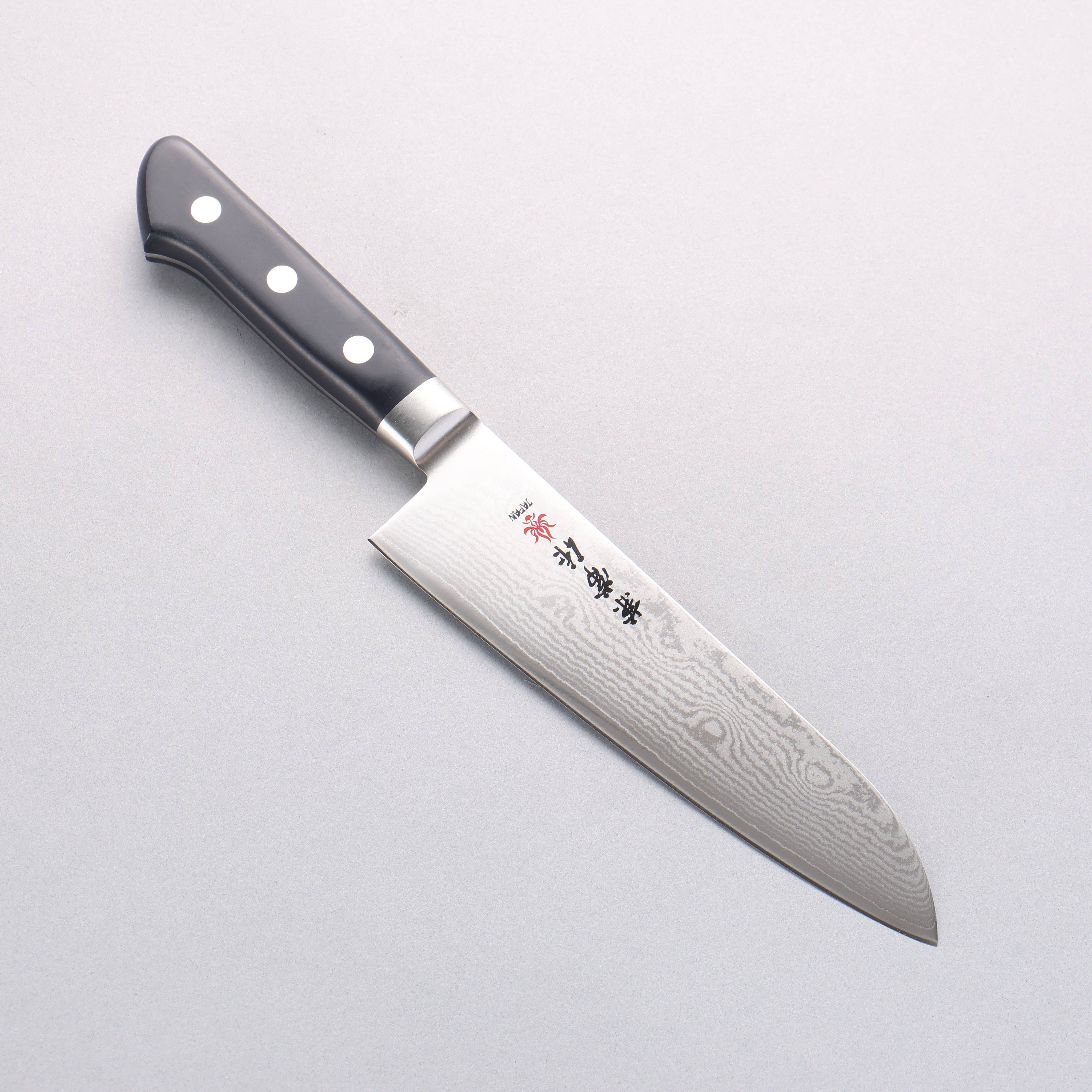 兼常 VG10 33層 大馬士革紋 三德刀 180mm 塑膠 握把 - 清助刃物