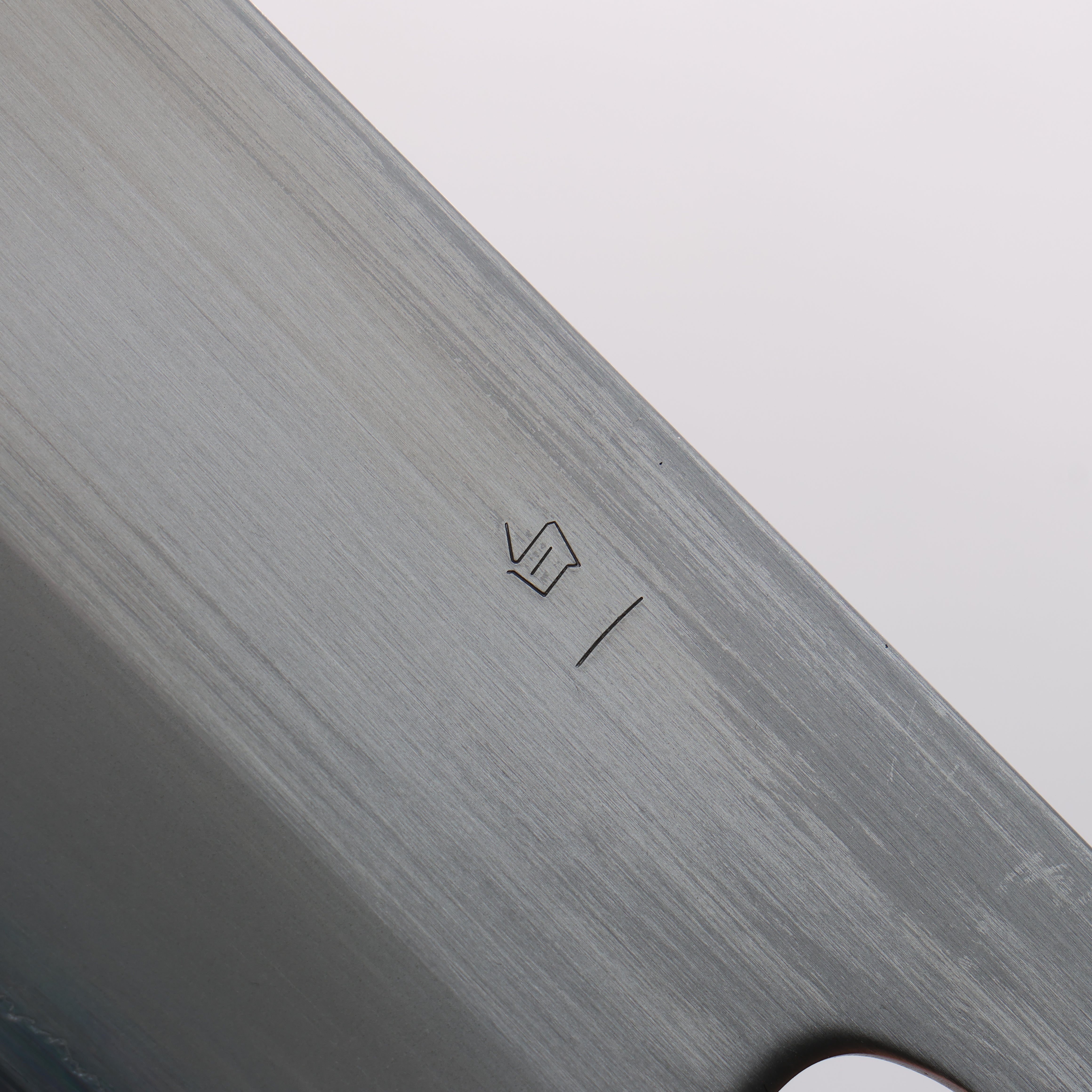翁流 白鋼一號 菜切 165mm 燒櫟木 握把 - 清助刃物