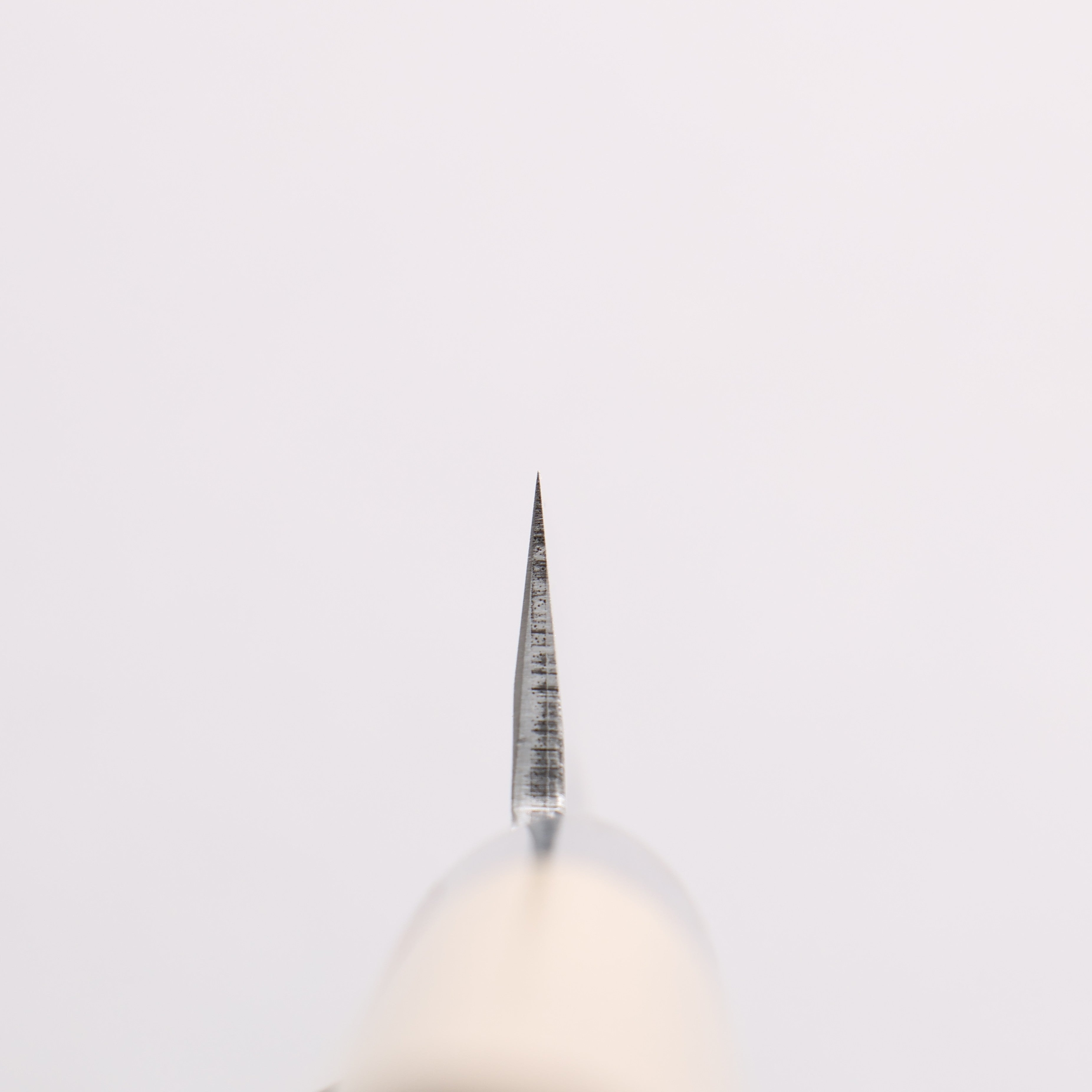 田中 誠貴 銀三鋼 梨地 多用途小刀 120mm 木蘭（口輪：水牛角） 握把 - 清助刃物