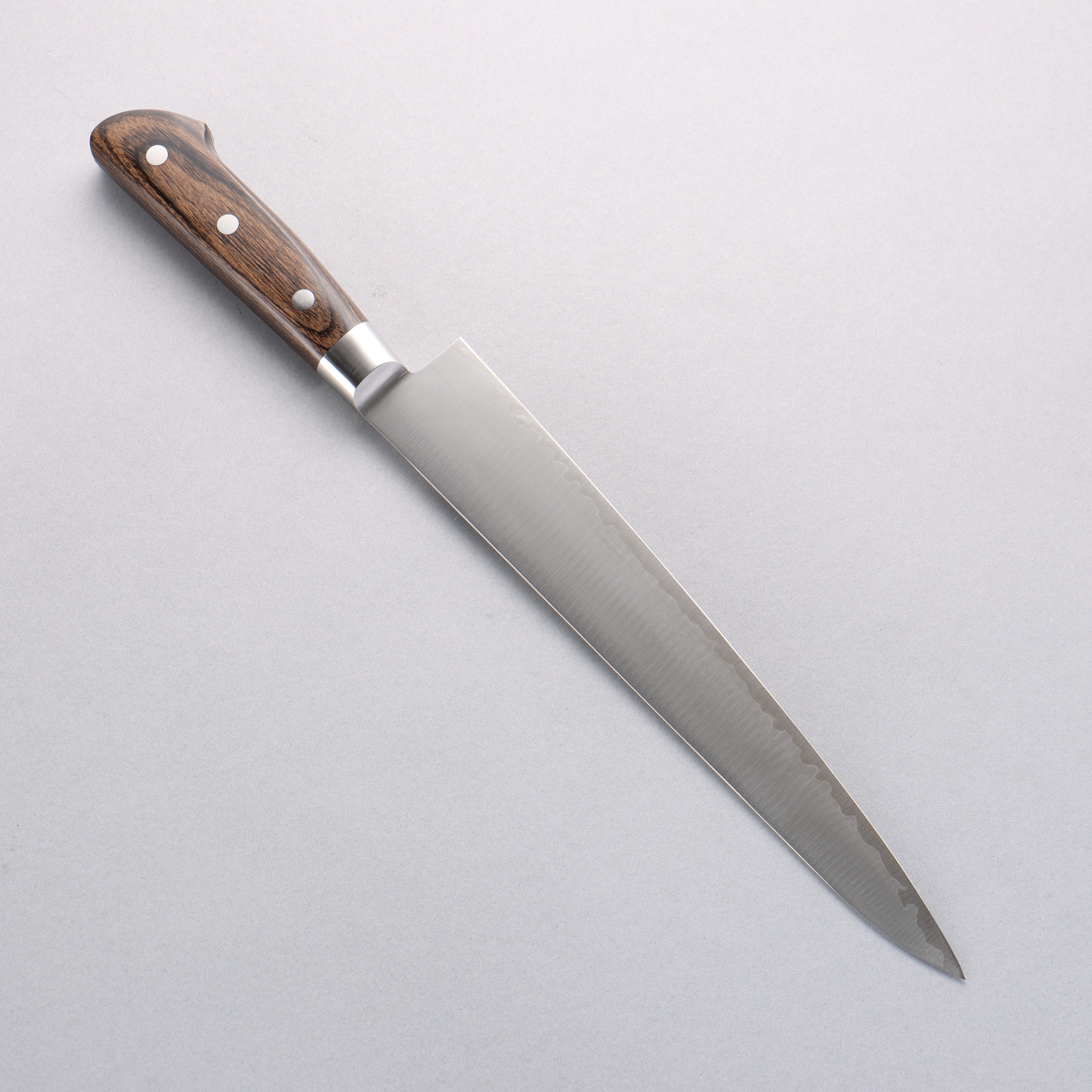 清助 SG2 筋引 240mm 茶色合成木 握把 - 清助刃物