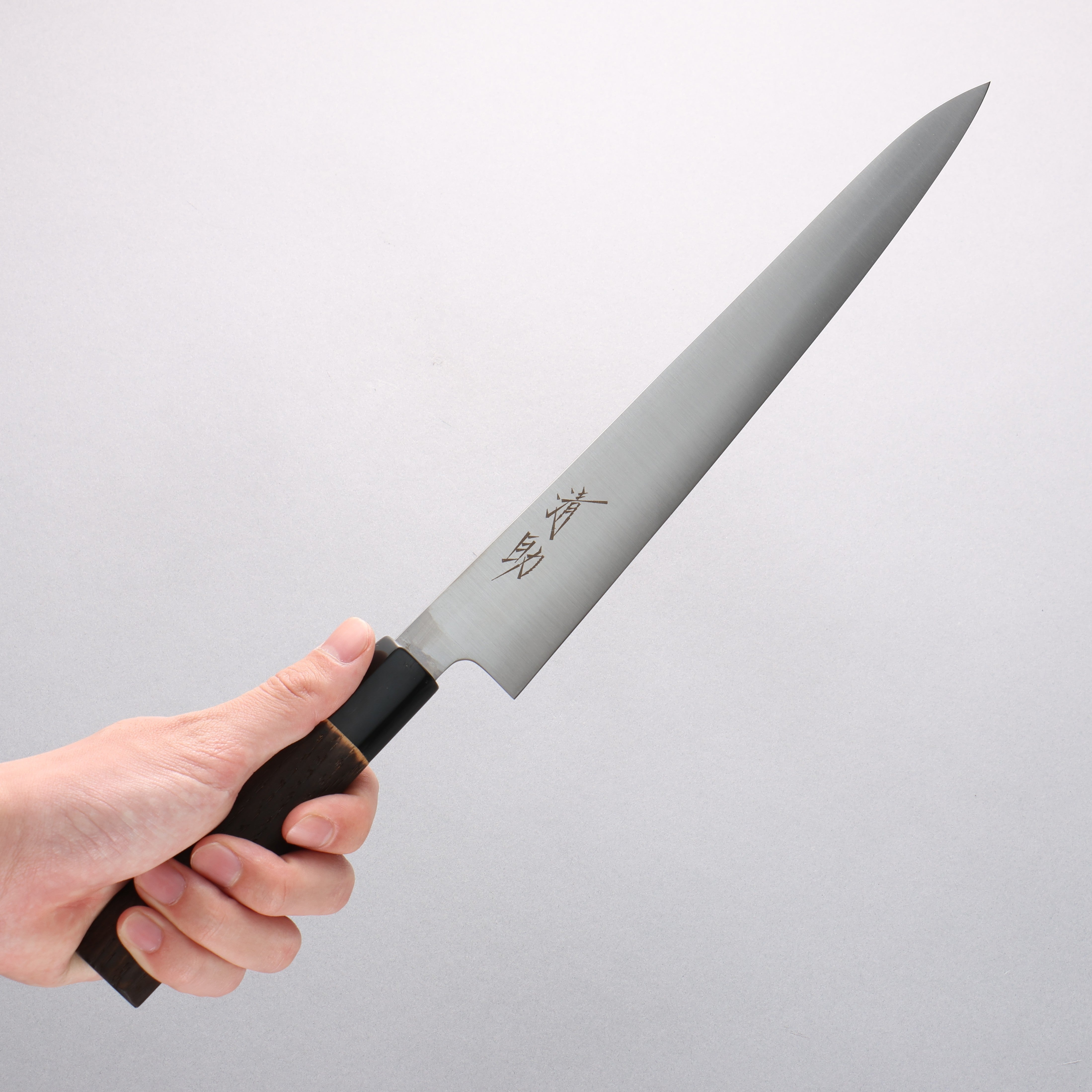 清助 瑞典鋼 筋引 270mm 燒栗木 握把 - 清助刃物
