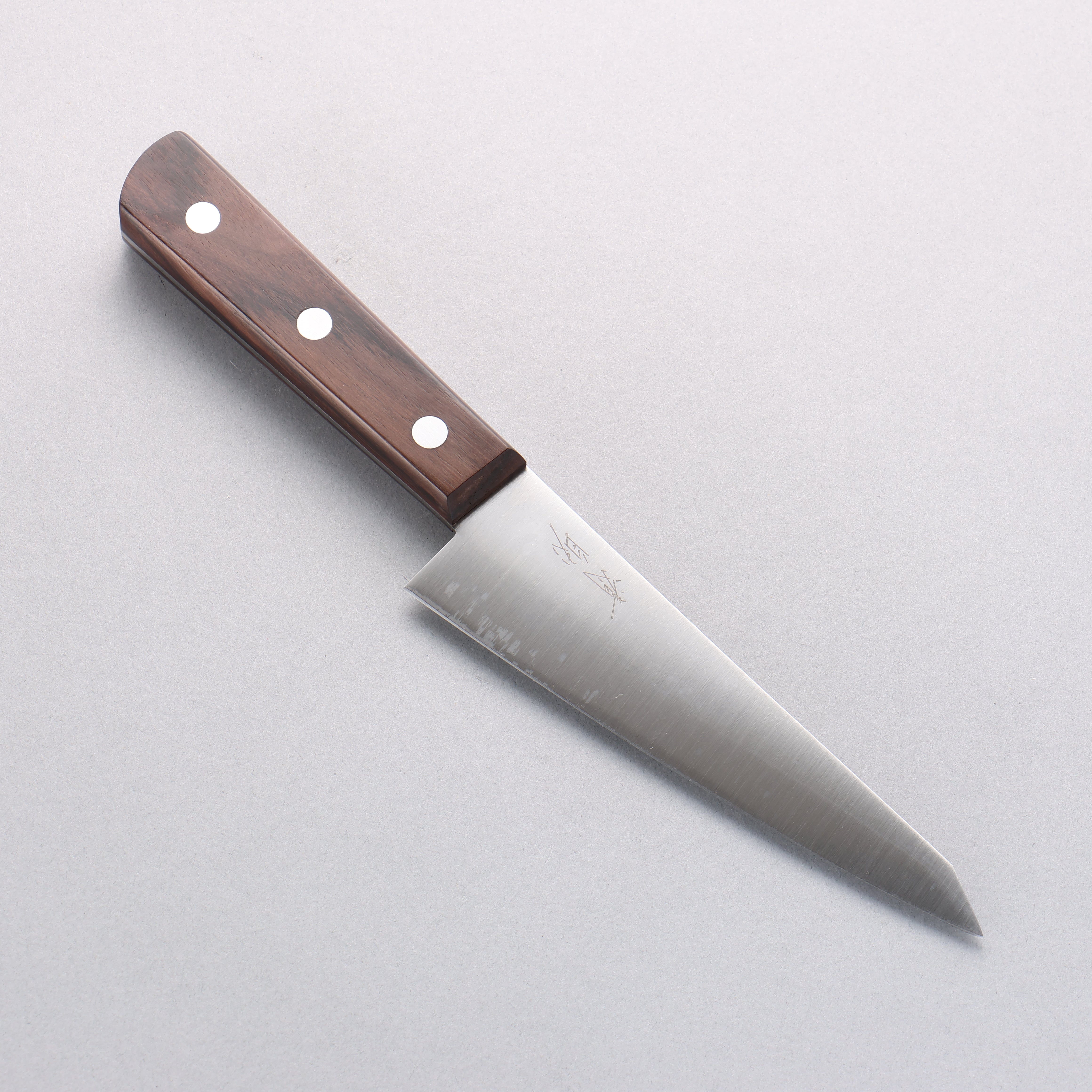 清助 山賊 日本鋼 去骨刀 150mm 紫檀木 握把 - 清助刃物