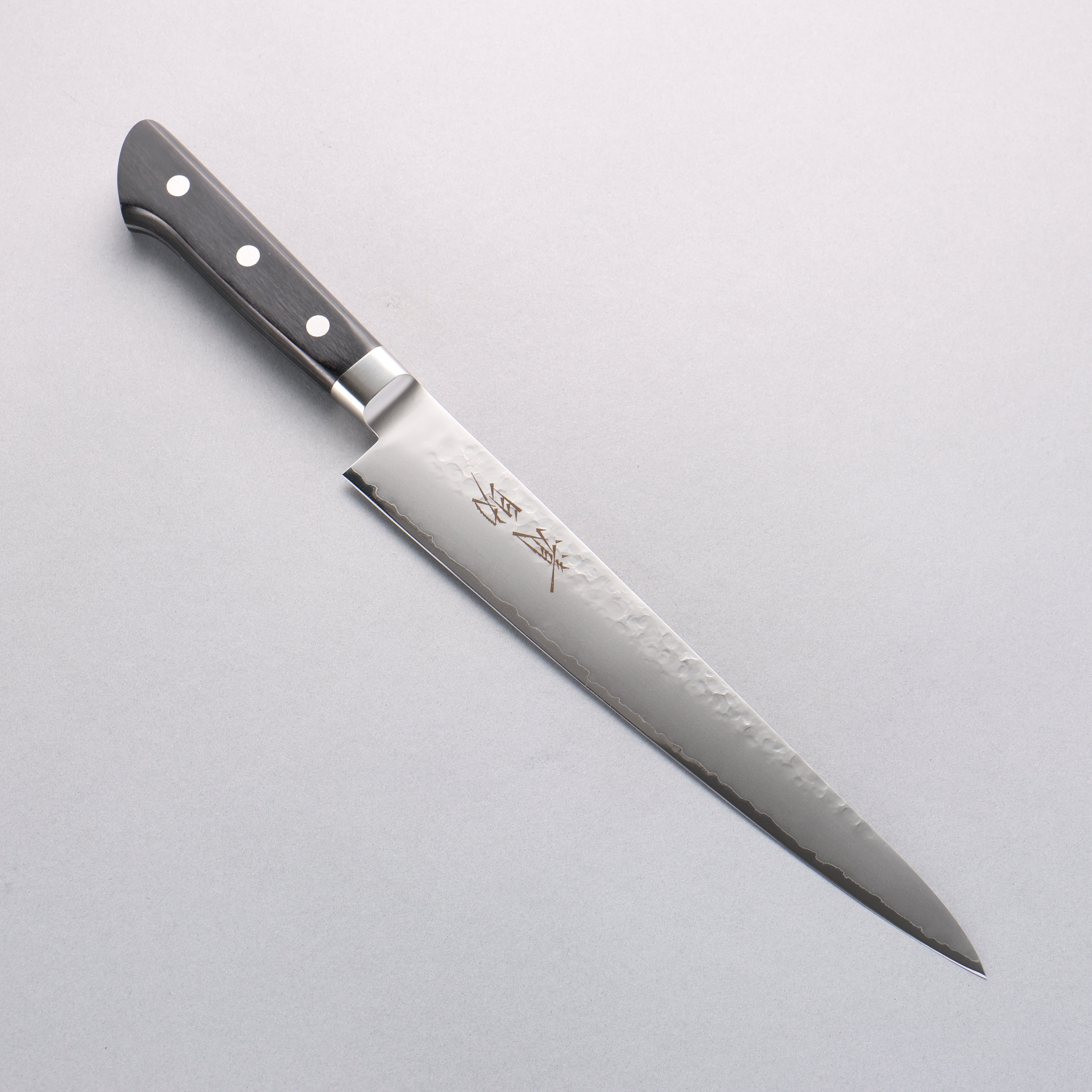 清助 VG5 鎚目 霞研 筋引 240mm 黑合成木 握把 - 清助刃物
