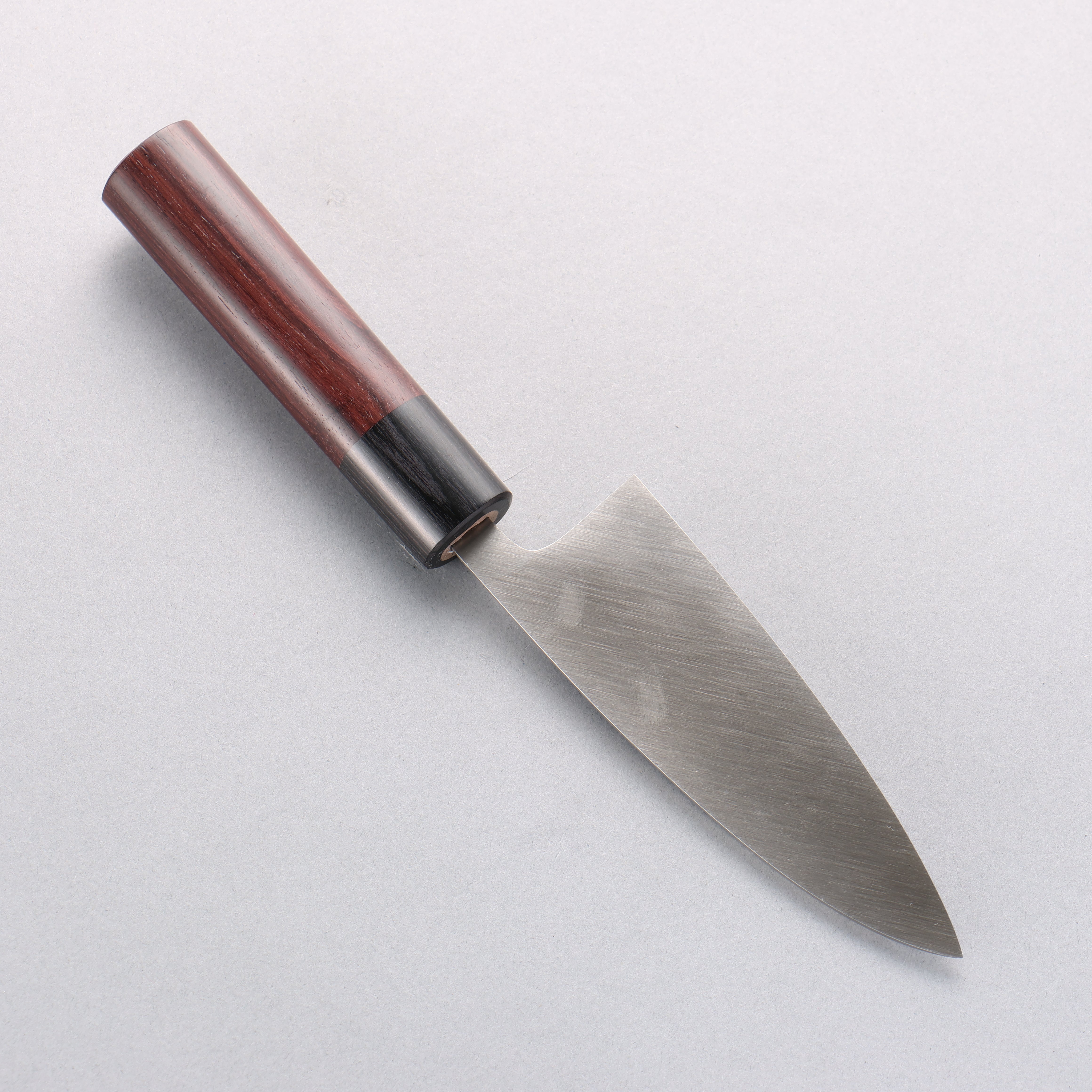 清助 VG1 霞研 出刃 120mm 紫檀木 握把 - 清助刃物