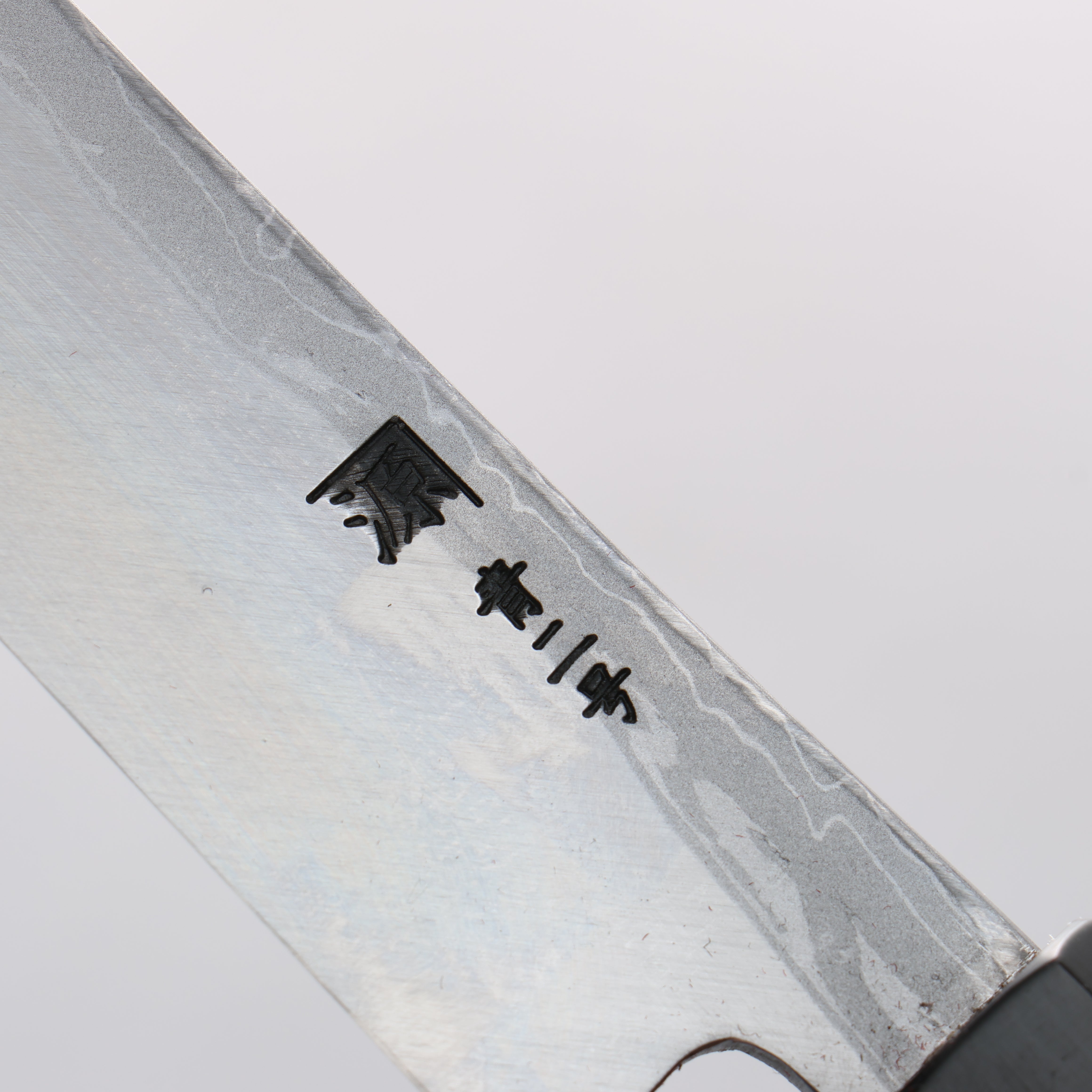 田中 誠貴 青鋼二號 大馬士革紋 先丸蛸引 240mm 核桃木 握把 - 清助刃物