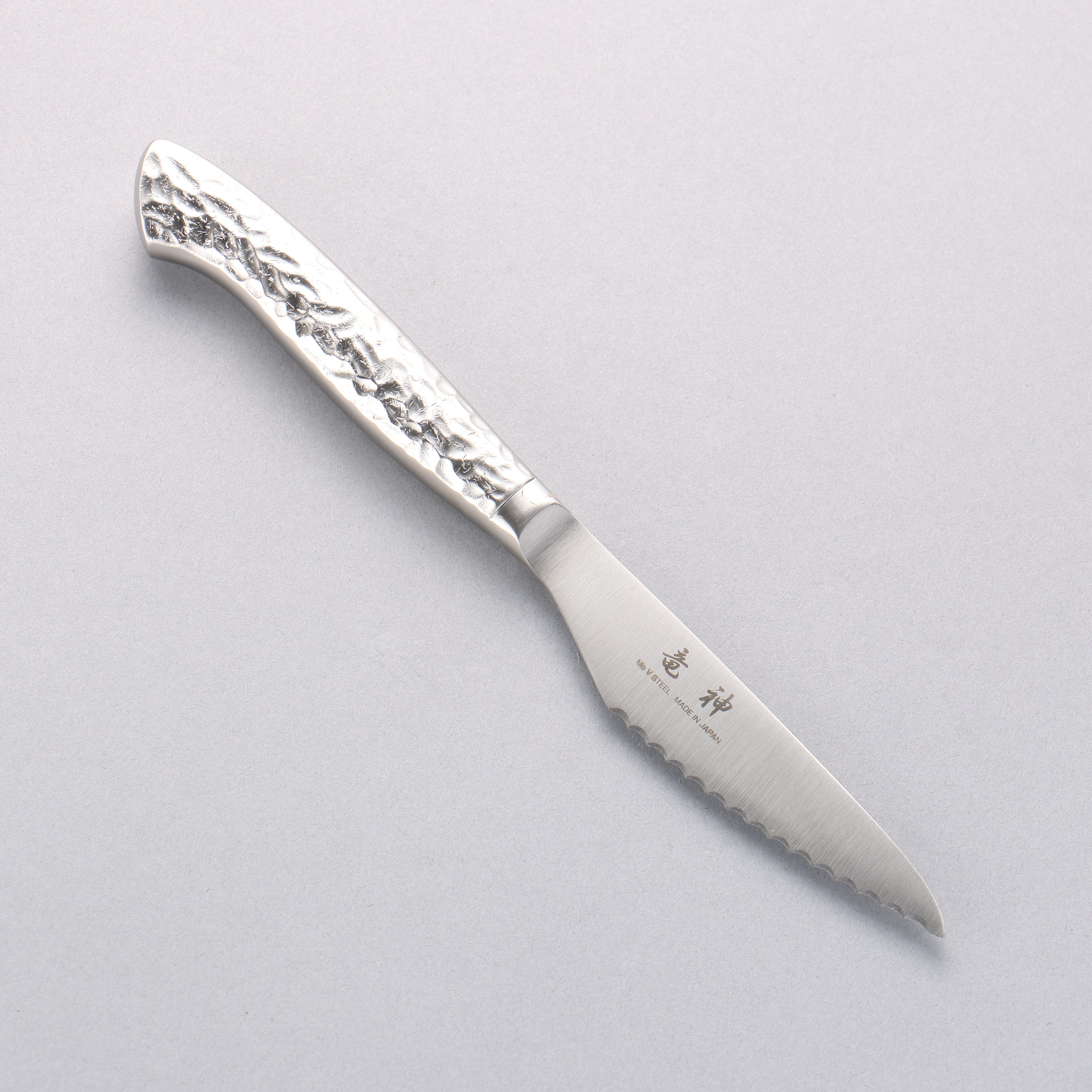 清助 不鏽鋼 牛排刀叉組合 80mm 不鏽鋼 握把 Ryujin - 清助刃物
