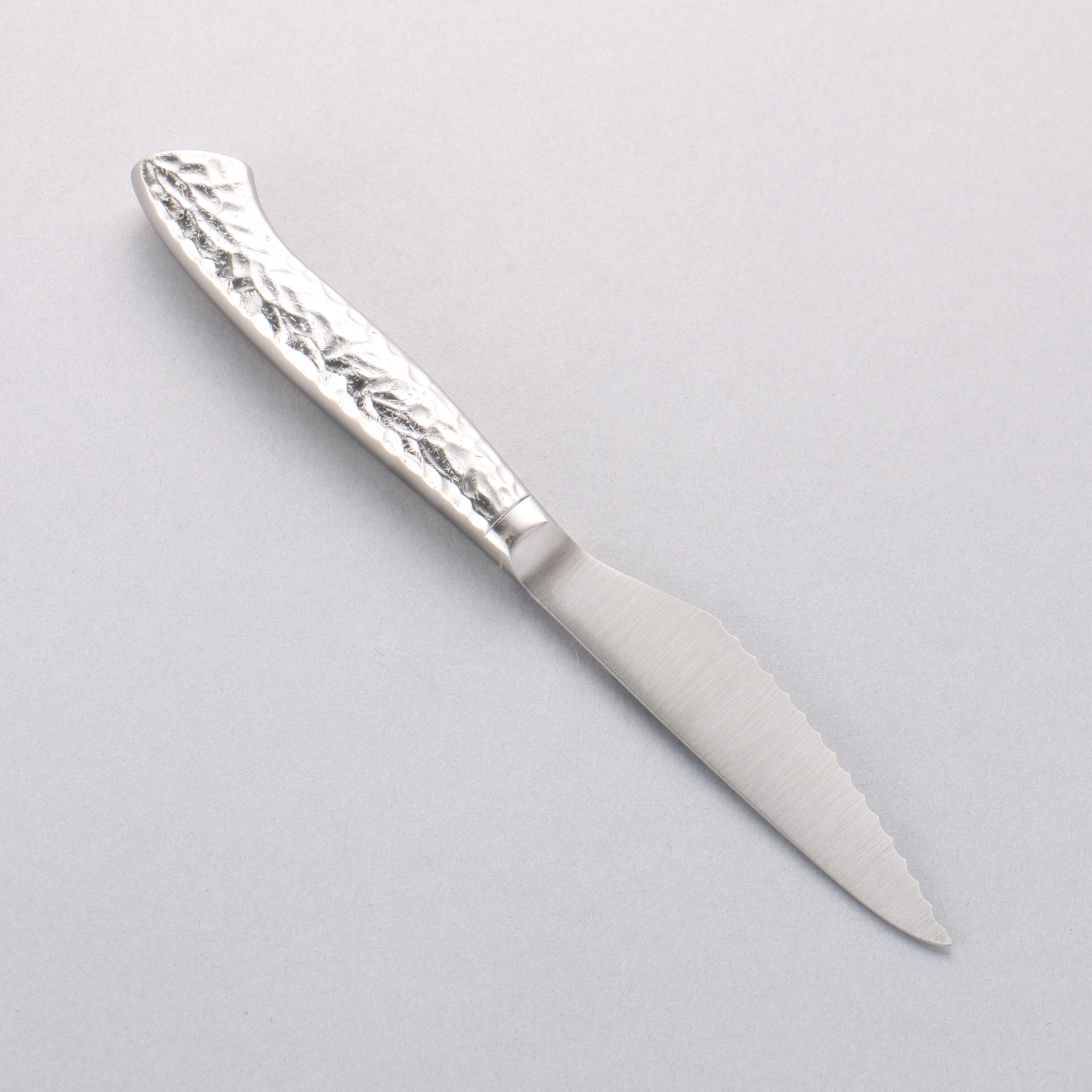 清助 不鏽鋼 牛排刀叉組合 80mm 不鏽鋼 握把 Ryujin - 清助刃物