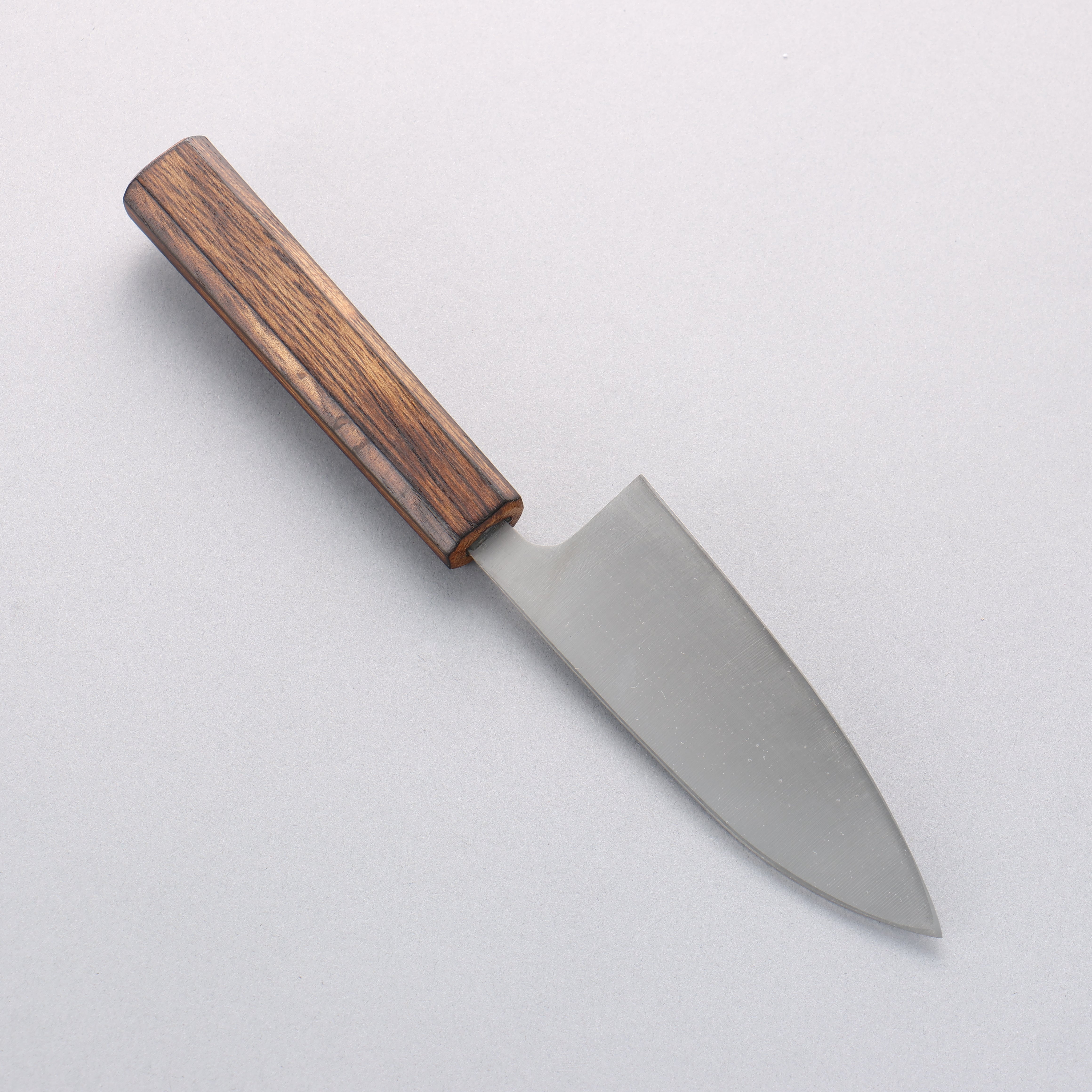 清助 AUS8 出刃 120mm 橡木 握把 - 清助刃物