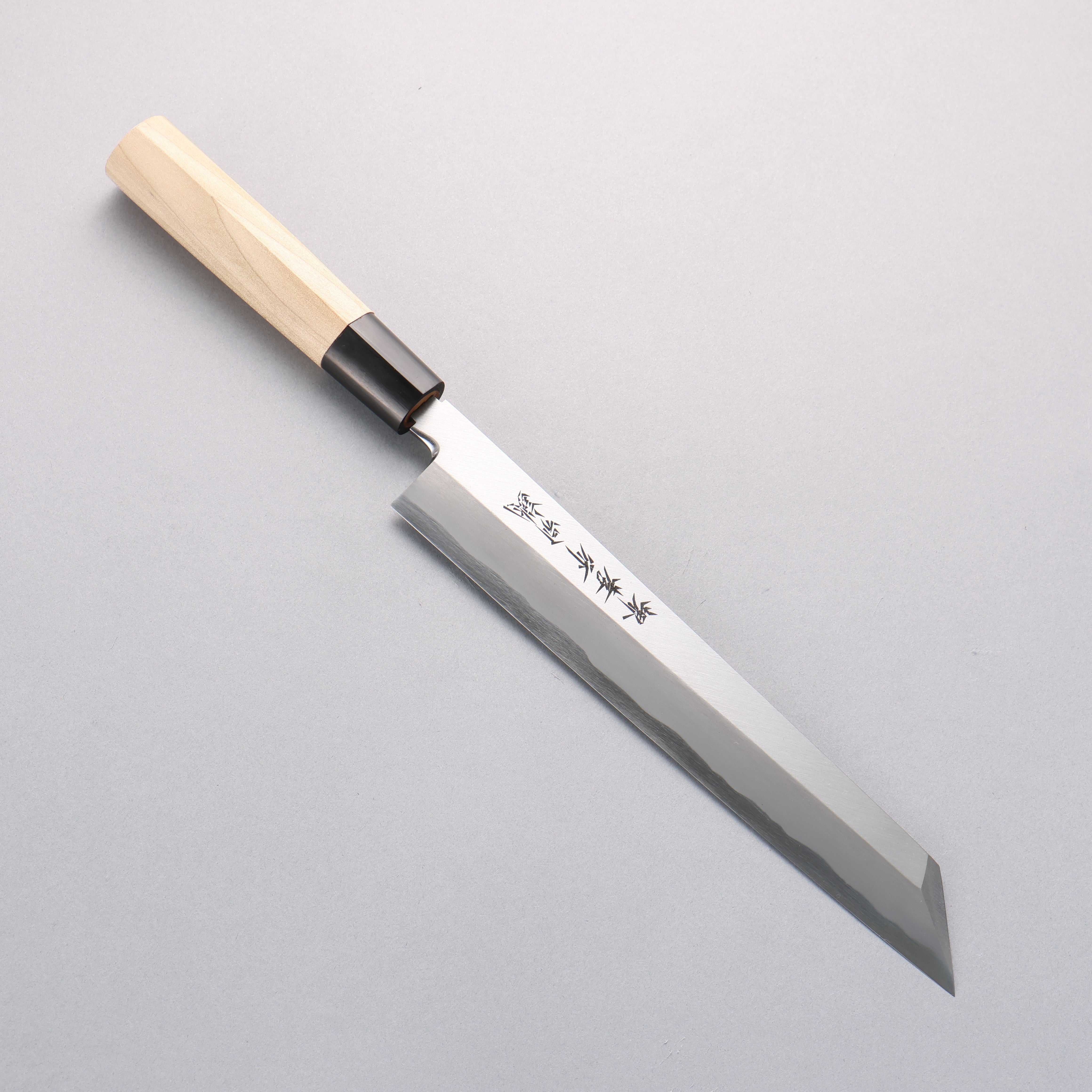 堺 孝行 特上 白鋼二號 切付 240mm 木蘭握把 - 清助刃物