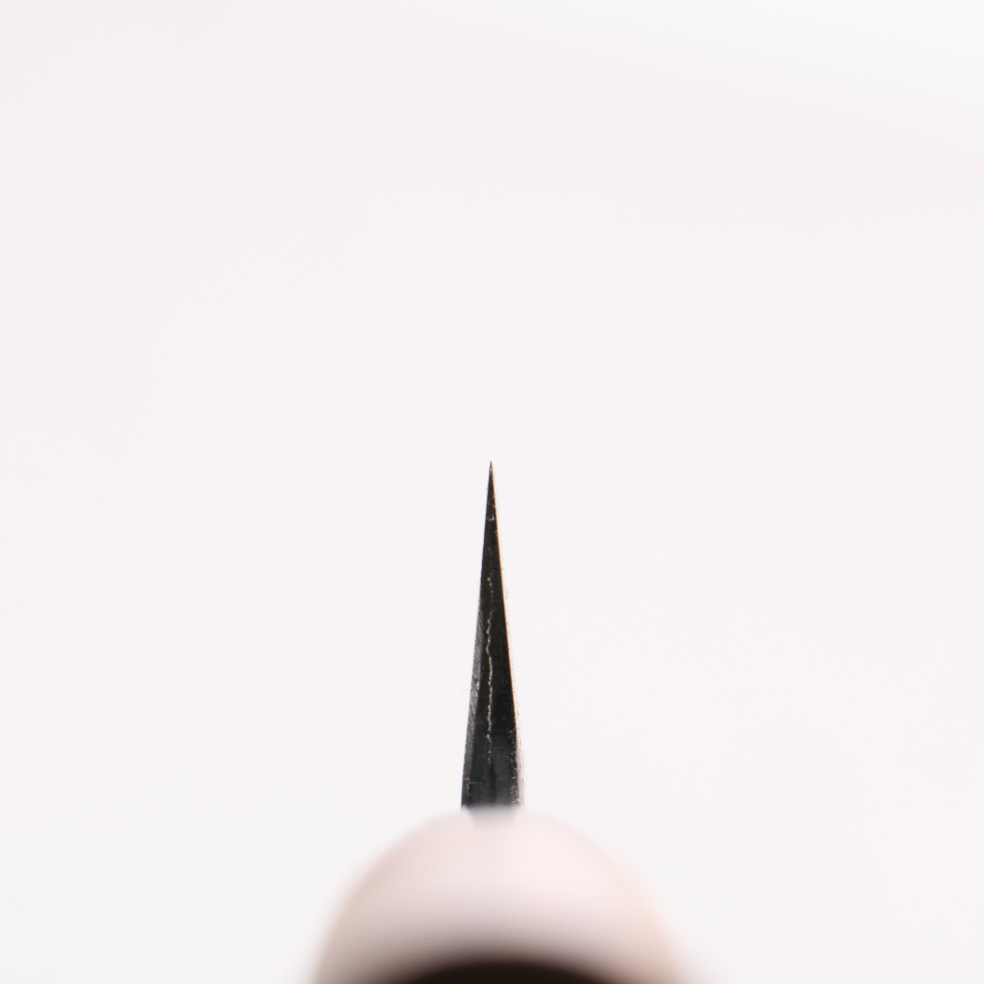 山本 直 安來青鋼 黑打 鎚目 多用途小刀 120mm 核桃木 握把 - 清助刃物