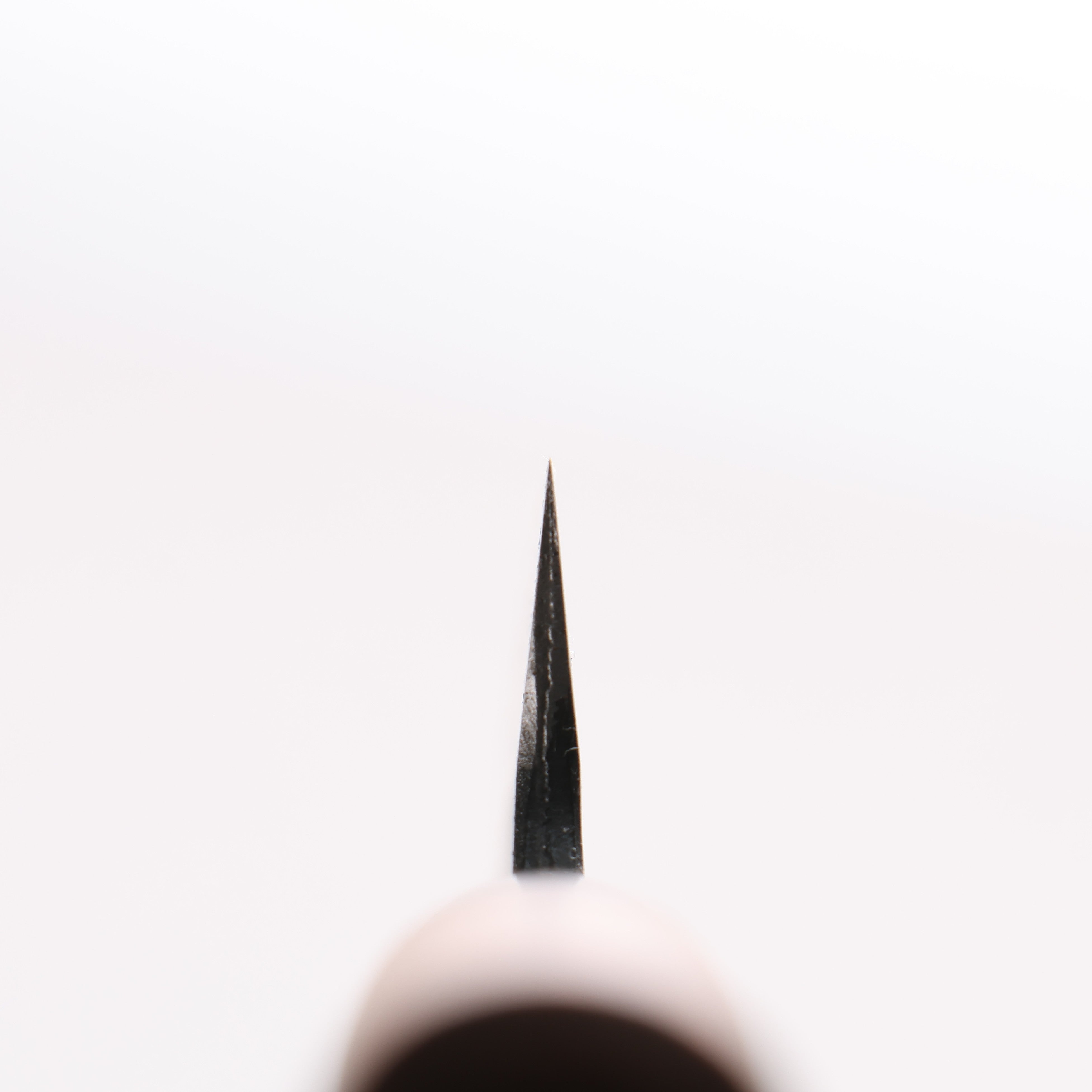 山本 直 安來青鋼 黑打 鎚目 多用途小刀 135mm 核桃木 握把 - 清助刃物