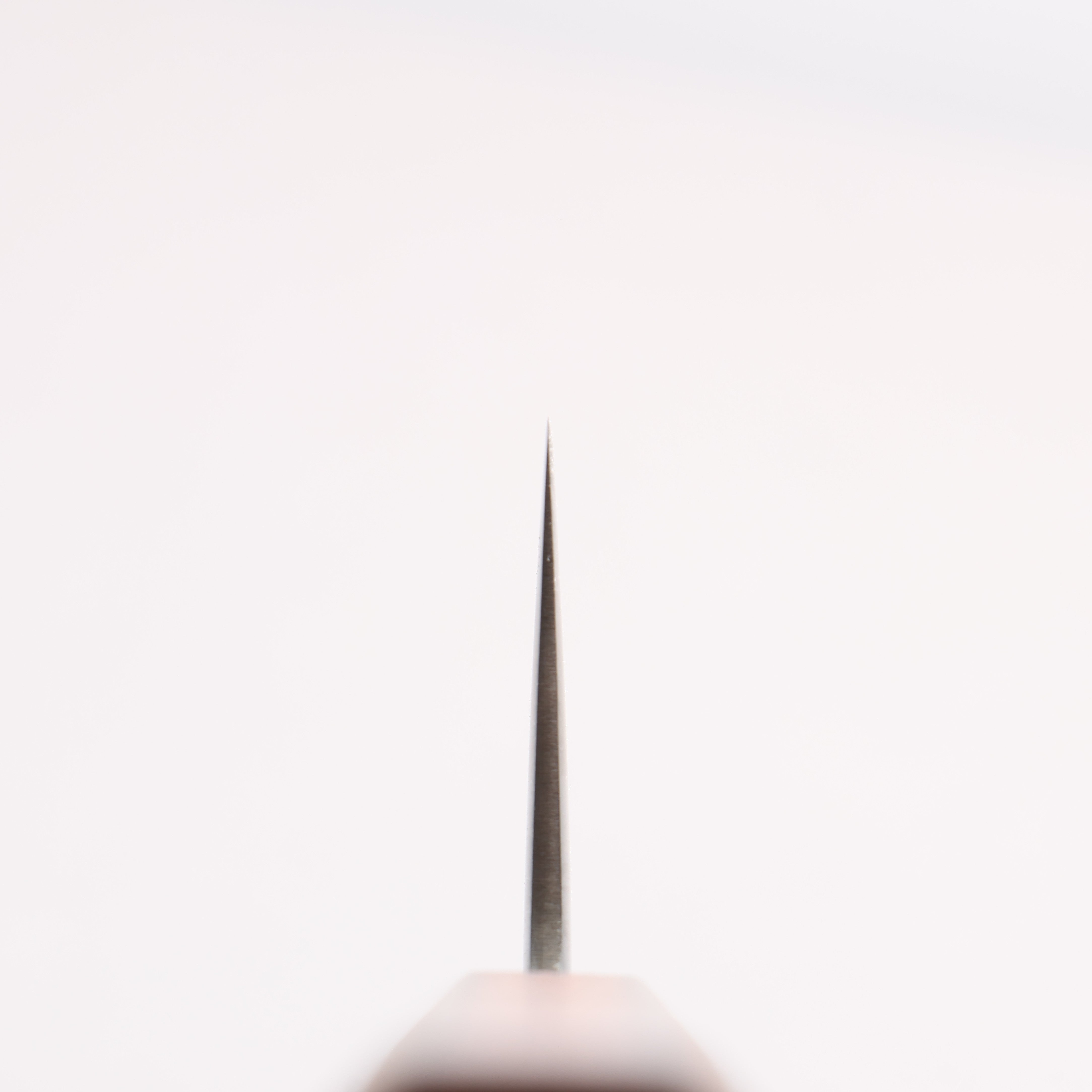 翁流 白鋼一號 牛刀 240mm 橡木 （煤炭煙黑） 握把 - 清助刃物