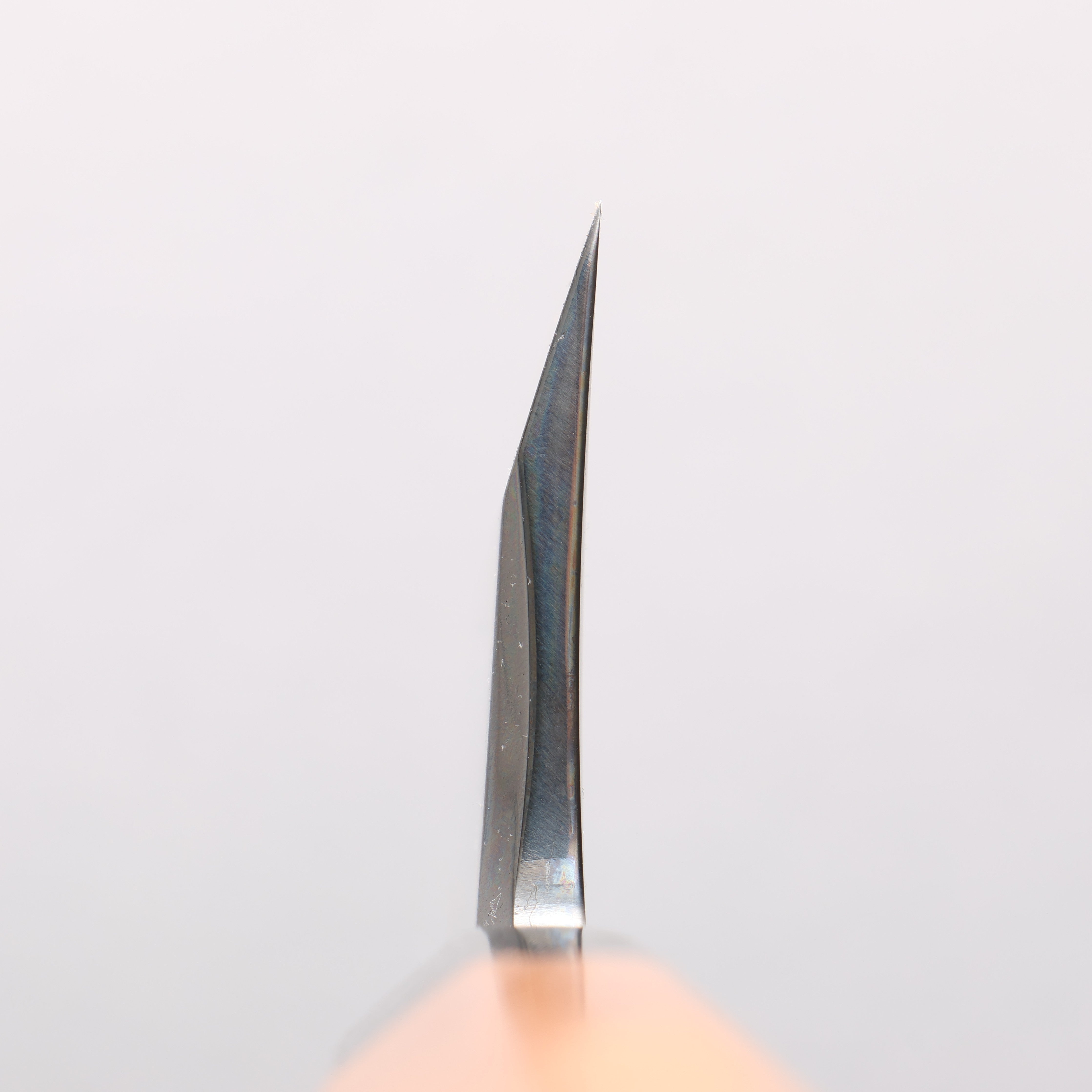 堺 孝行 白銀 INOX 鏡面處理 出刃 210mm 紫杉木 握把 - 清助刃物
