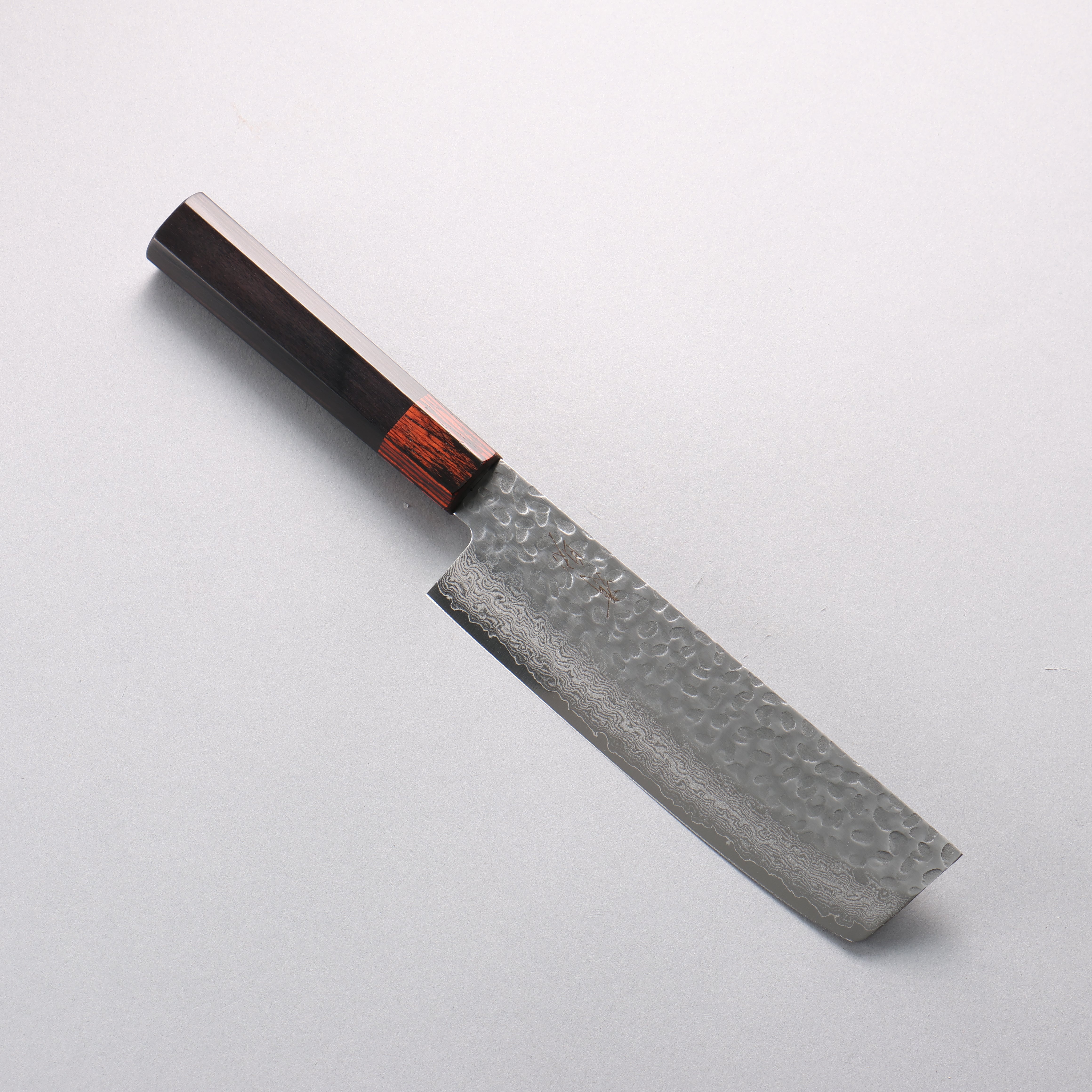 清助 VG10 33層 鎚目 大馬士革紋 薄刃 160mm 黑合成木 握把 - 清助刃物