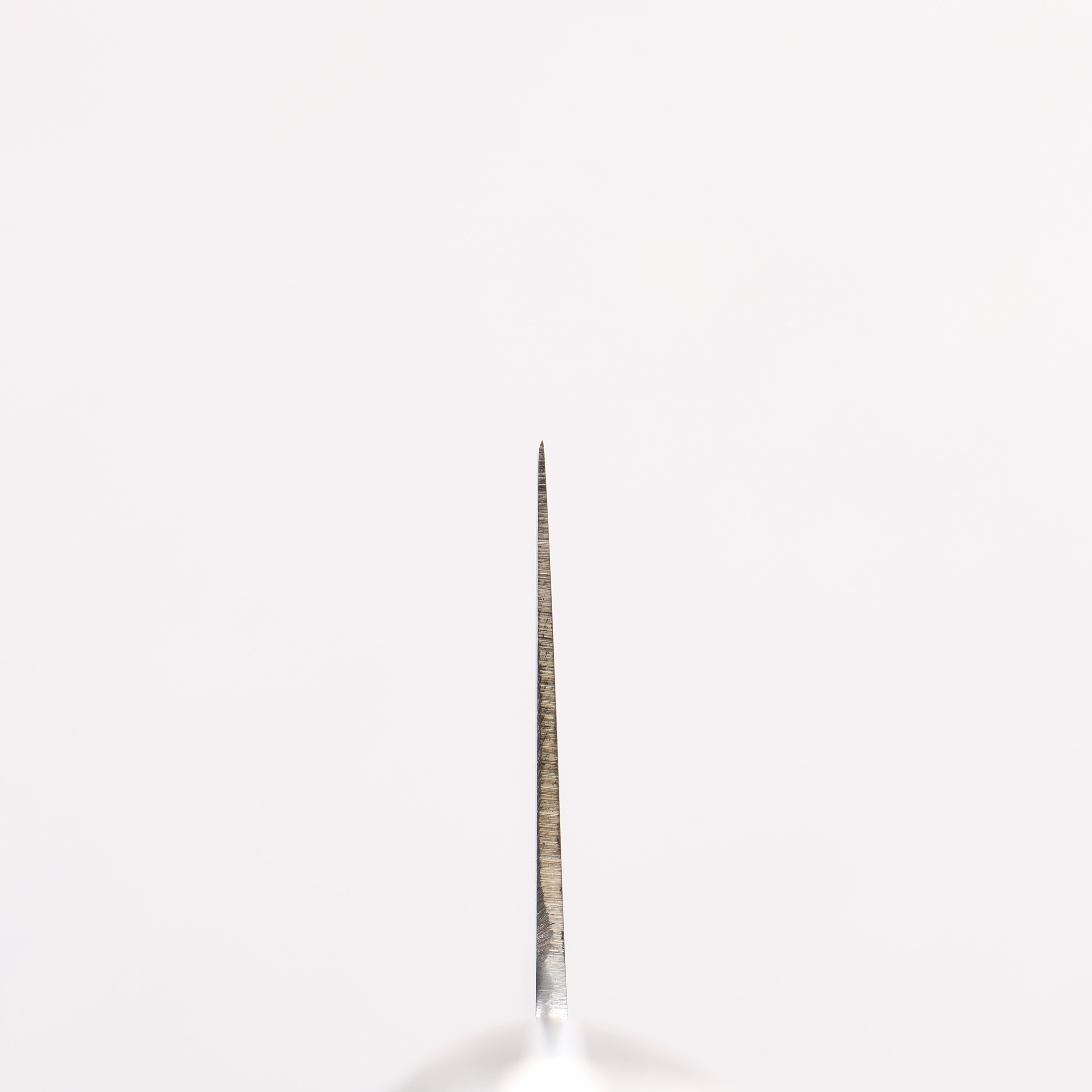 清助 不鏽鋼 切付三德刀 180mm 灰色合成木 握把 - 清助刃物