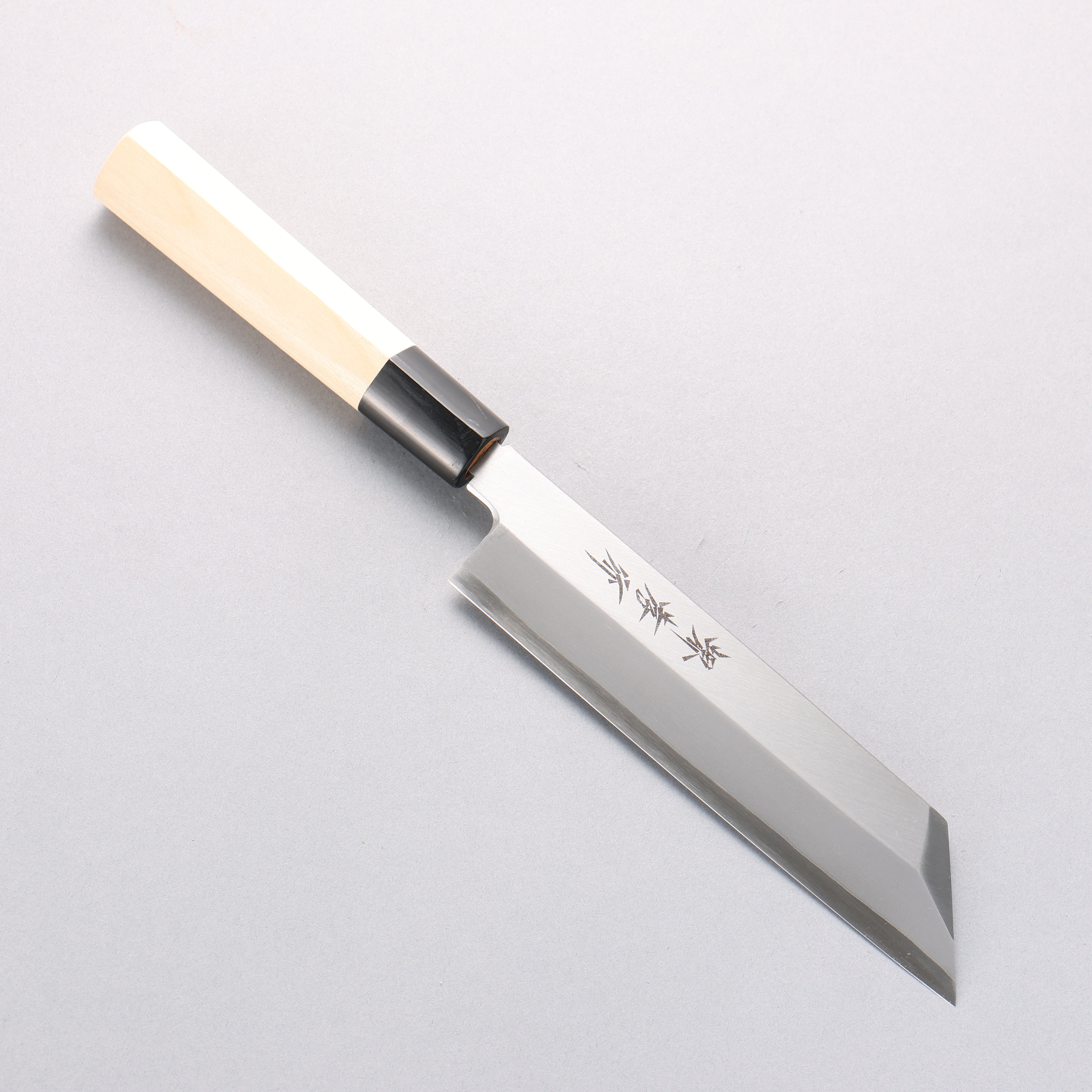 堺 孝行 INOX 鉬鋼 Mukimono 剝物刀 180mm 木蘭握把 - 清助刃物
