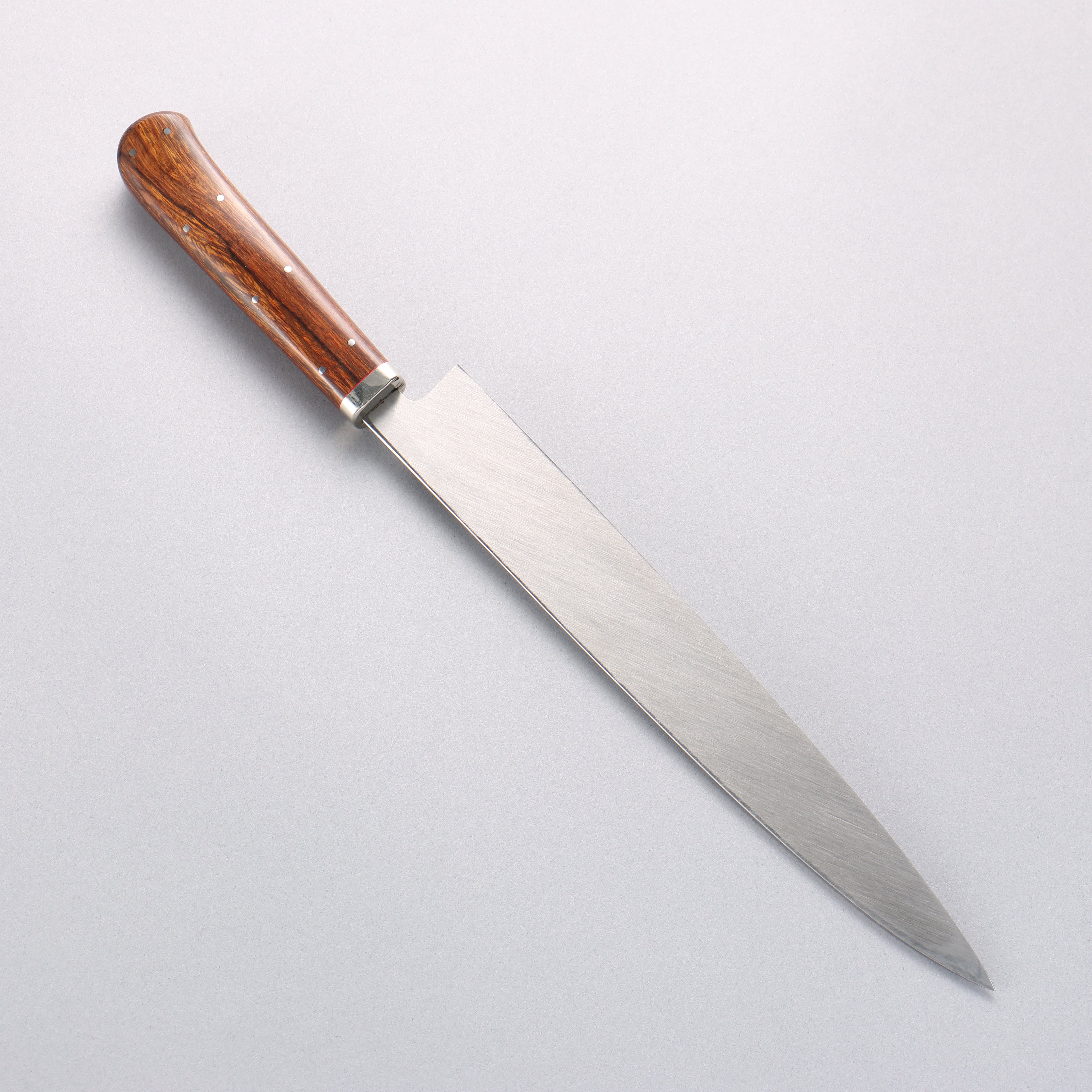 堺 孝行 INOX 鉬鋼 柳刃 沙漠鐵木（杉原型） 握把 - 清助刃物