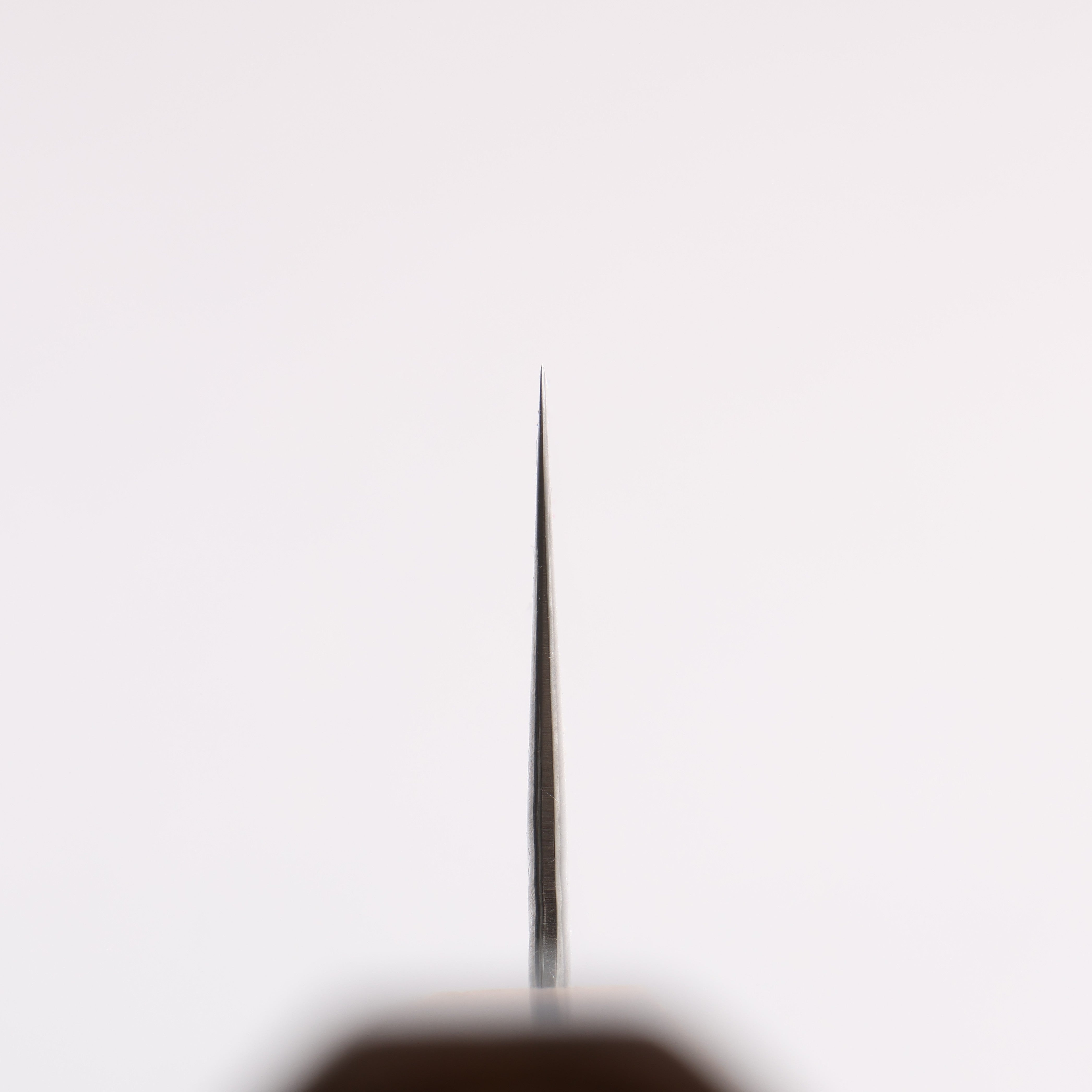 清助 AUS10 鎚目 大馬士革紋 繩索紋樣 三德刀 170mm 燒櫟木 握把 - 清助刃物