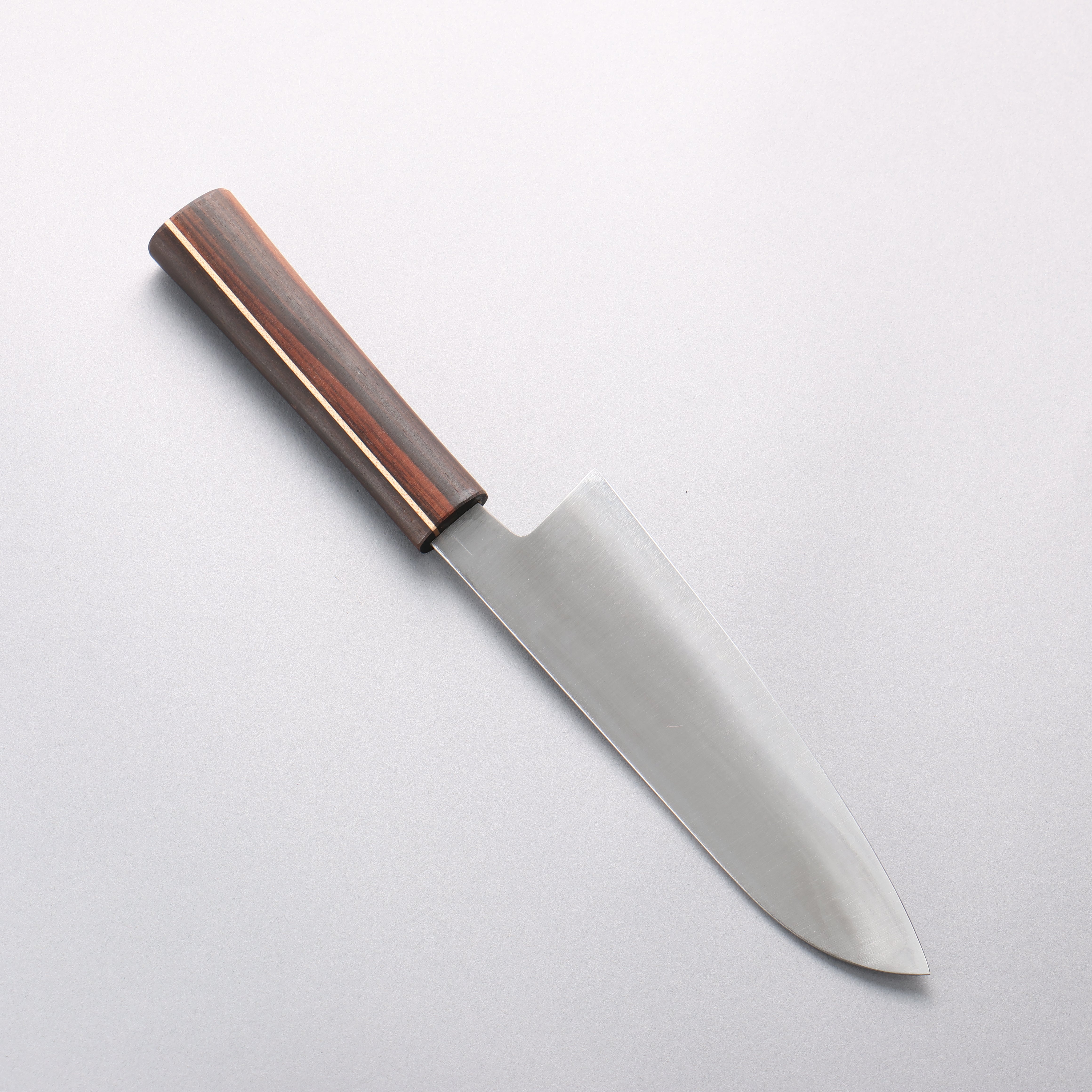 田中 誠貴 瞬 銀三鋼 三德刀 165mm 黑檀 握把 - 清助刃物