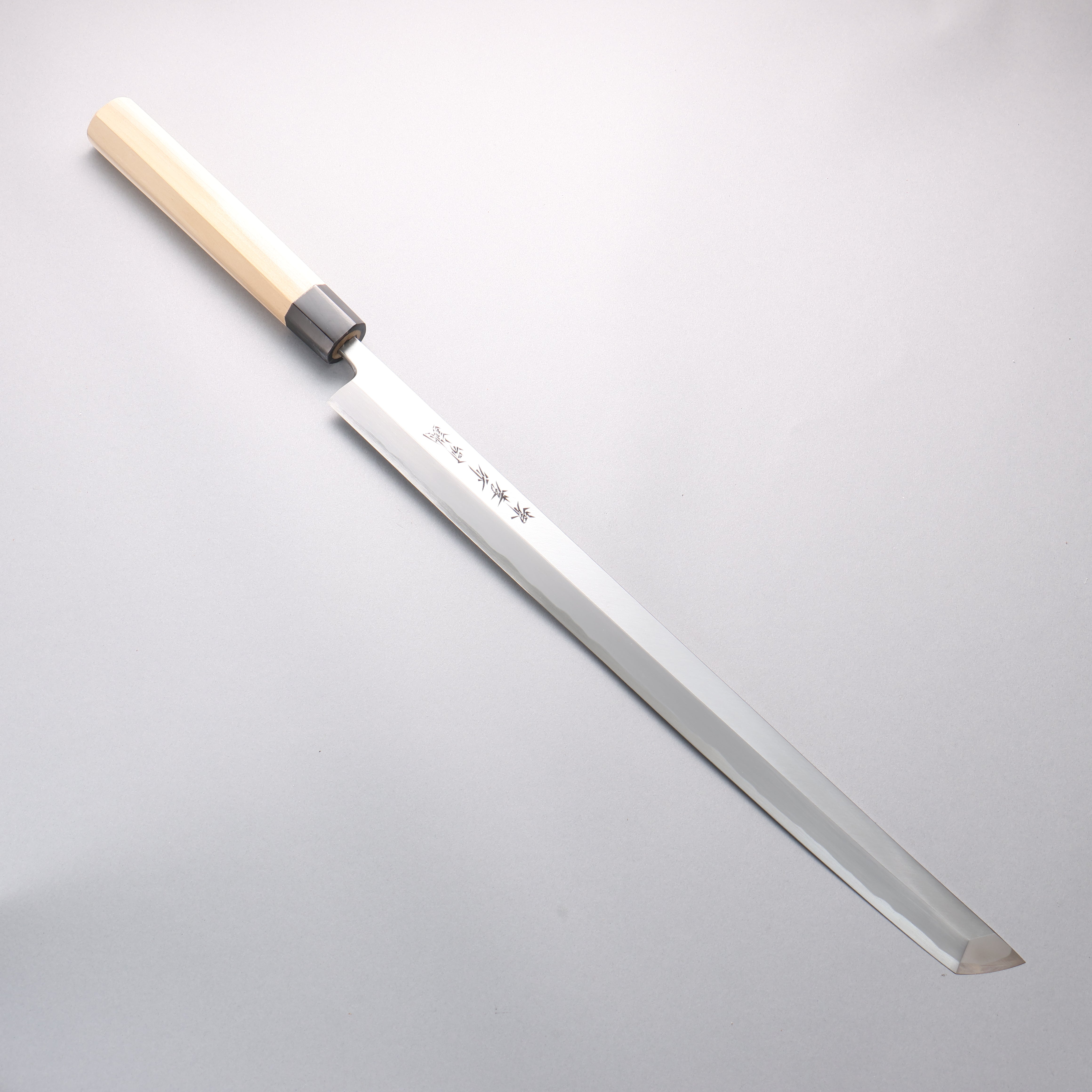 堺 孝行 白鋼二號 鮪魚刀 450mm - 清助刃物