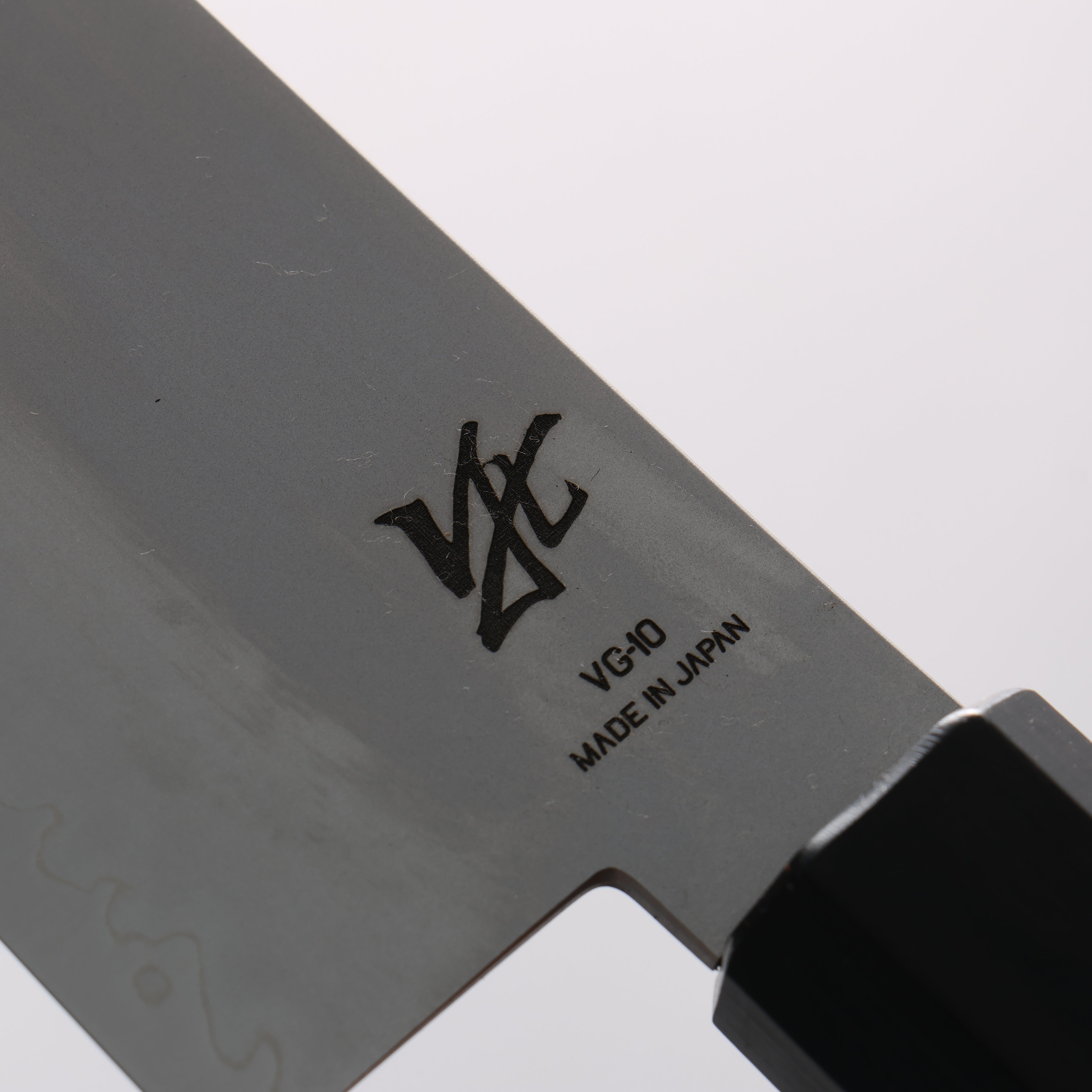 清助 VG10 切付三德刀 180mm 紫檀木（口輪：黑合成木） 握把 - 清助刃物