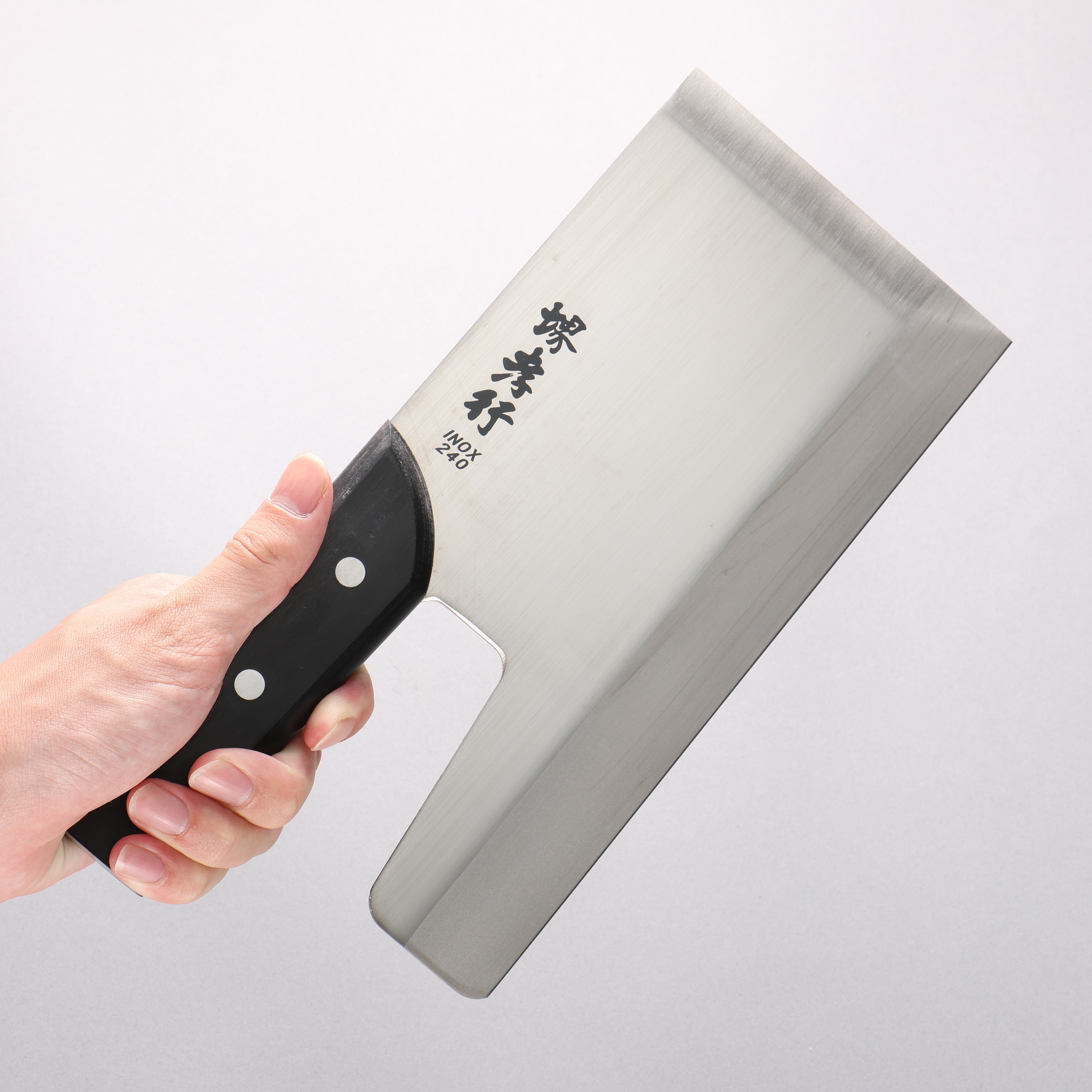 堺 孝行 INOX 鉬鋼 蕎麥麵切刀 240mm - 清助刃物