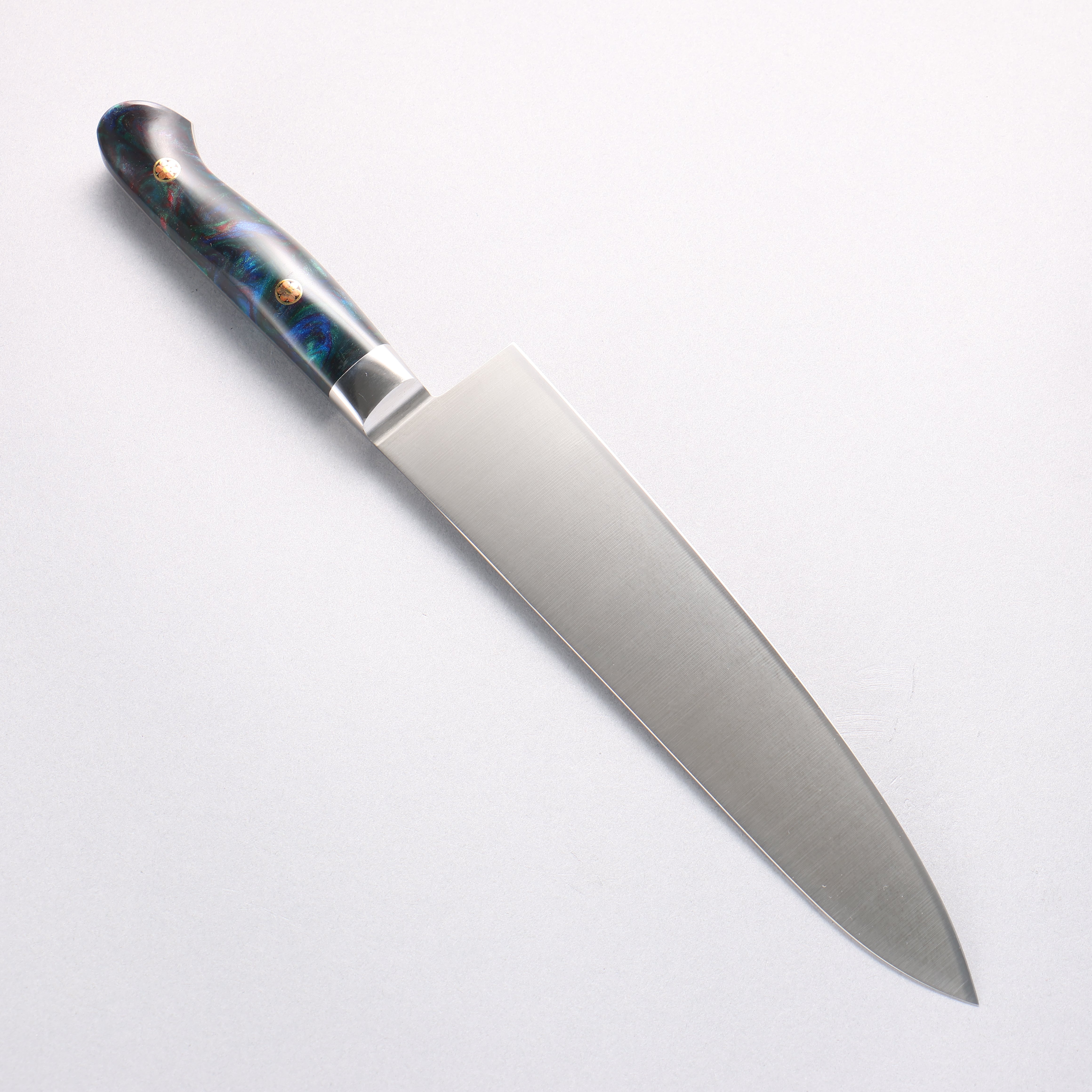 堺 孝行 大廚系列 SP 瑞典鋼 牛刀鮭魚刀型 210mm SP Type III (銀河) 握把 - 清助刃物