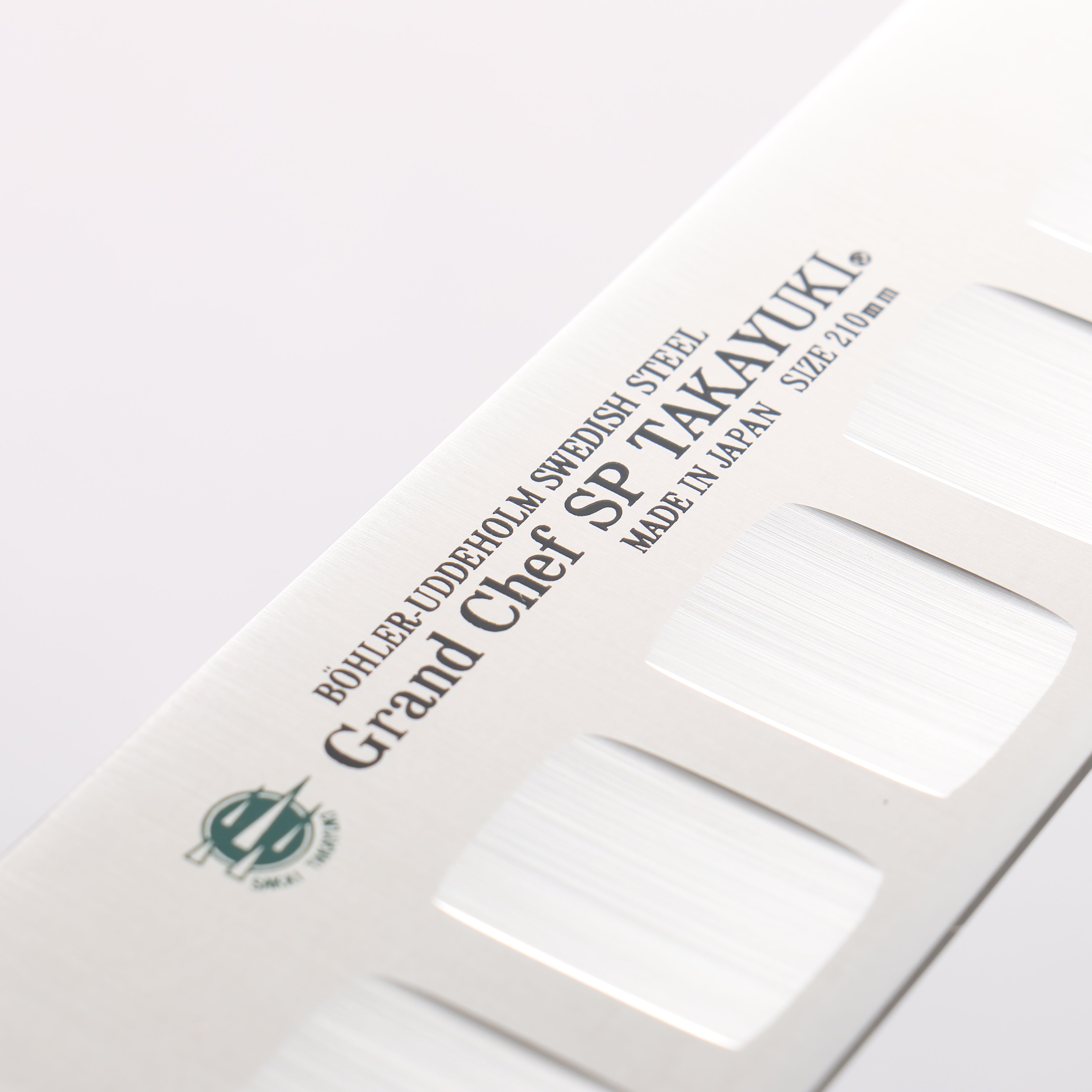 堺 孝行 大廚系列 SP 瑞典鋼 牛刀鮭魚刀型 210mm SP Type III (銀河) 握把 - 清助刃物