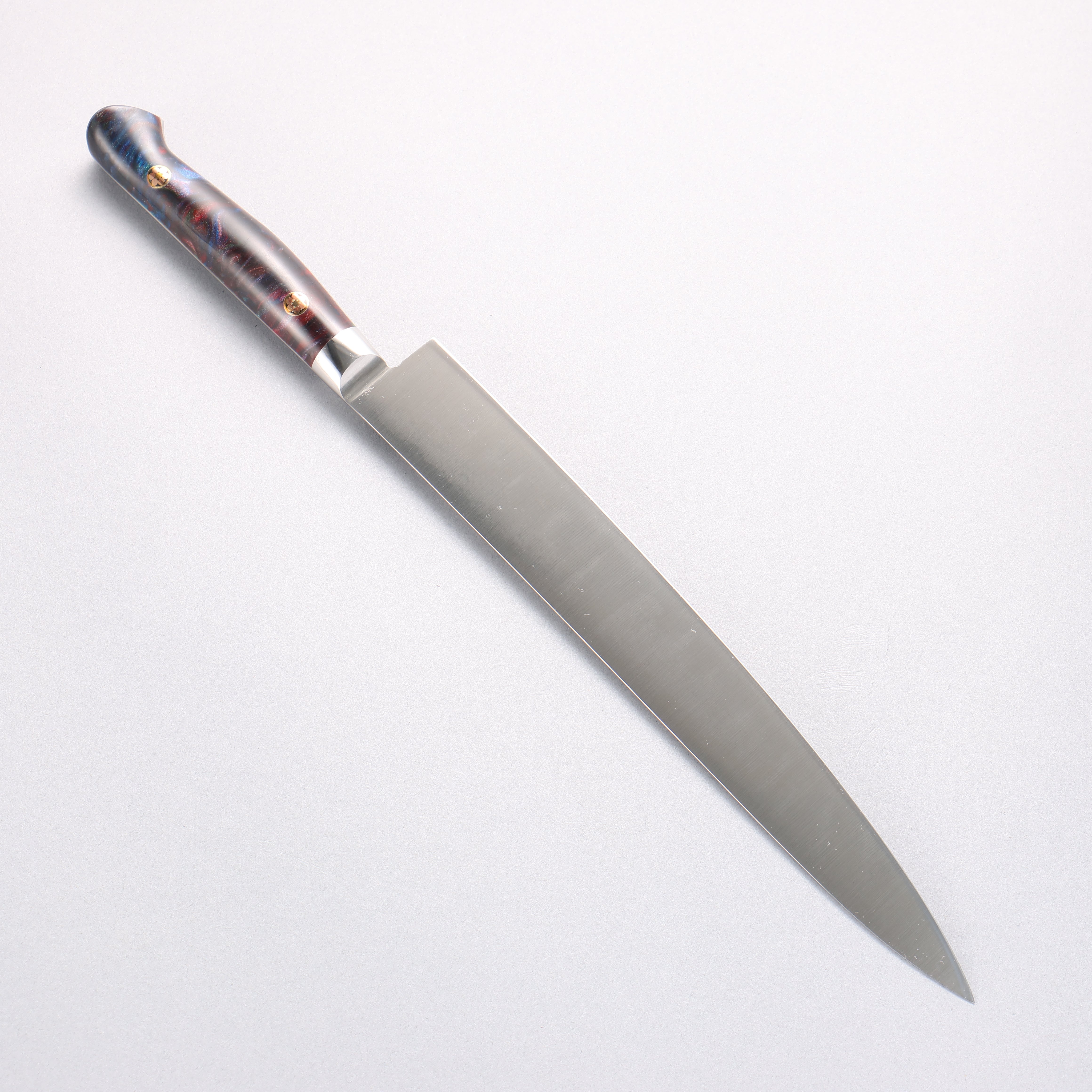 堺 孝行 大廚系列 SP 瑞典鋼 鮭魚筋引 240mm SP Type III (銀河) 握把 - 清助刃物