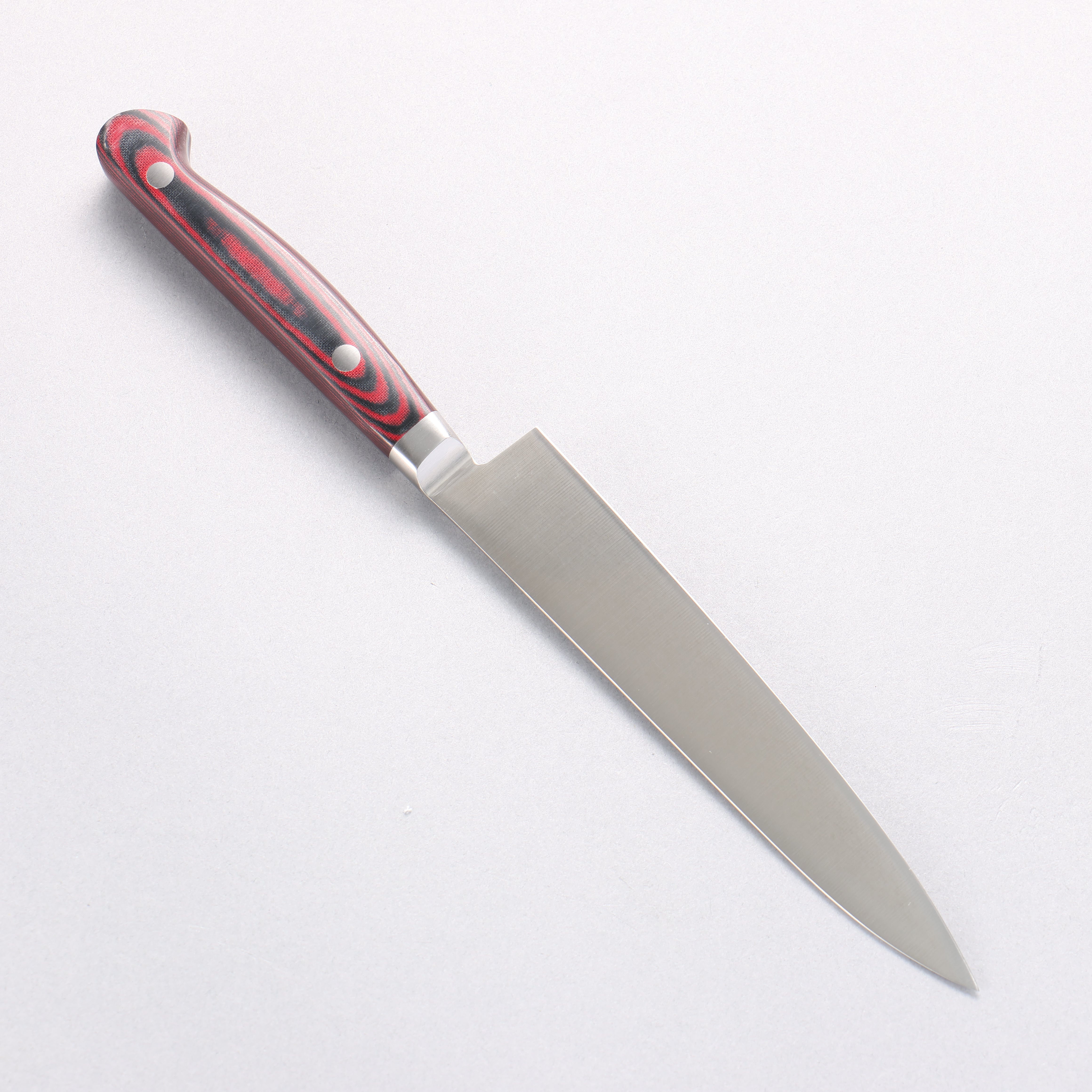 堺 孝行 大廚系列 大廚系列 瑞典鋼 多用途小刀 150mm 茶色米卡塔（樹脂複合材料） 握把 - 清助刃物