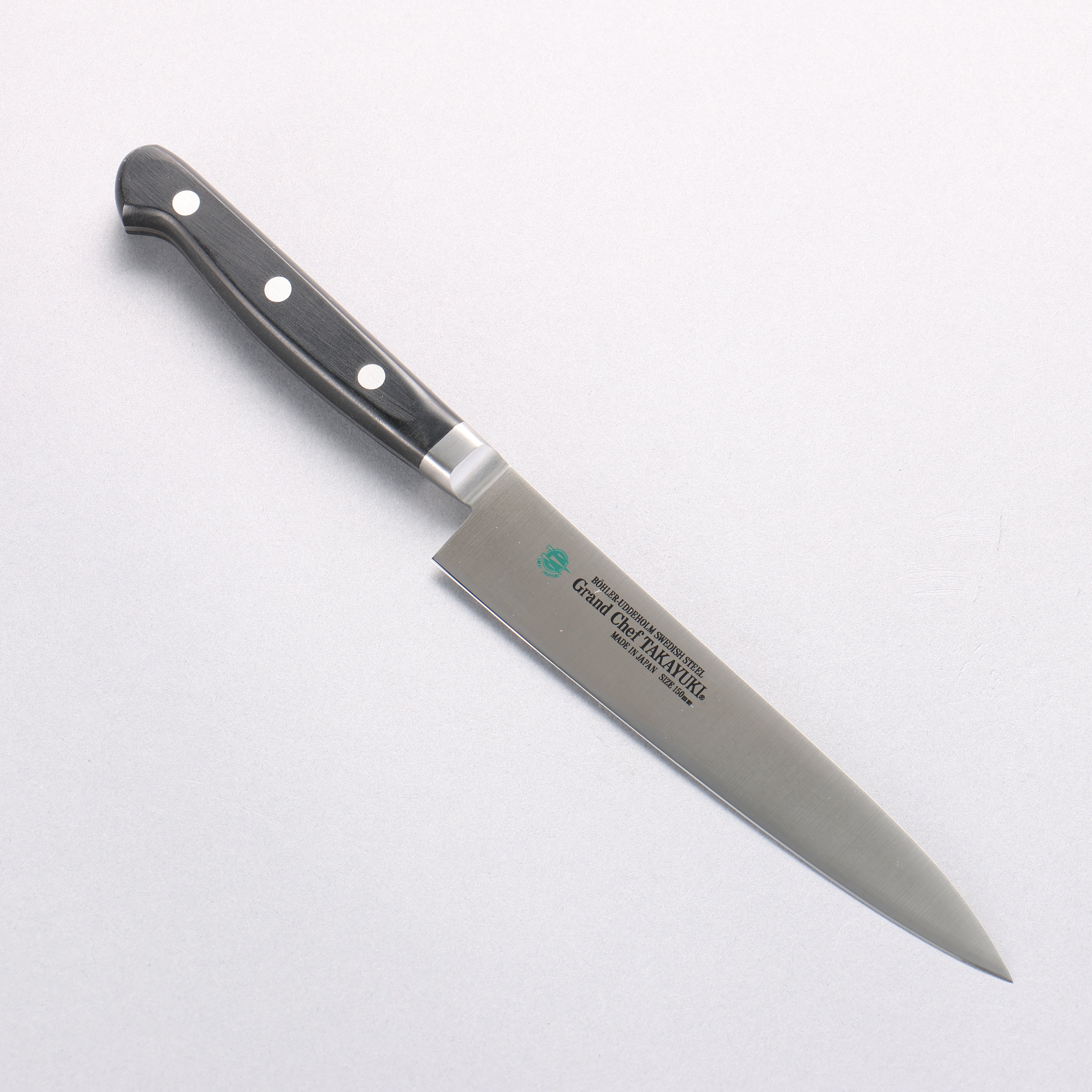 堺 孝行 大廚系列 瑞典鋼 多用途小刀 150mm 握把 - 清助刃物